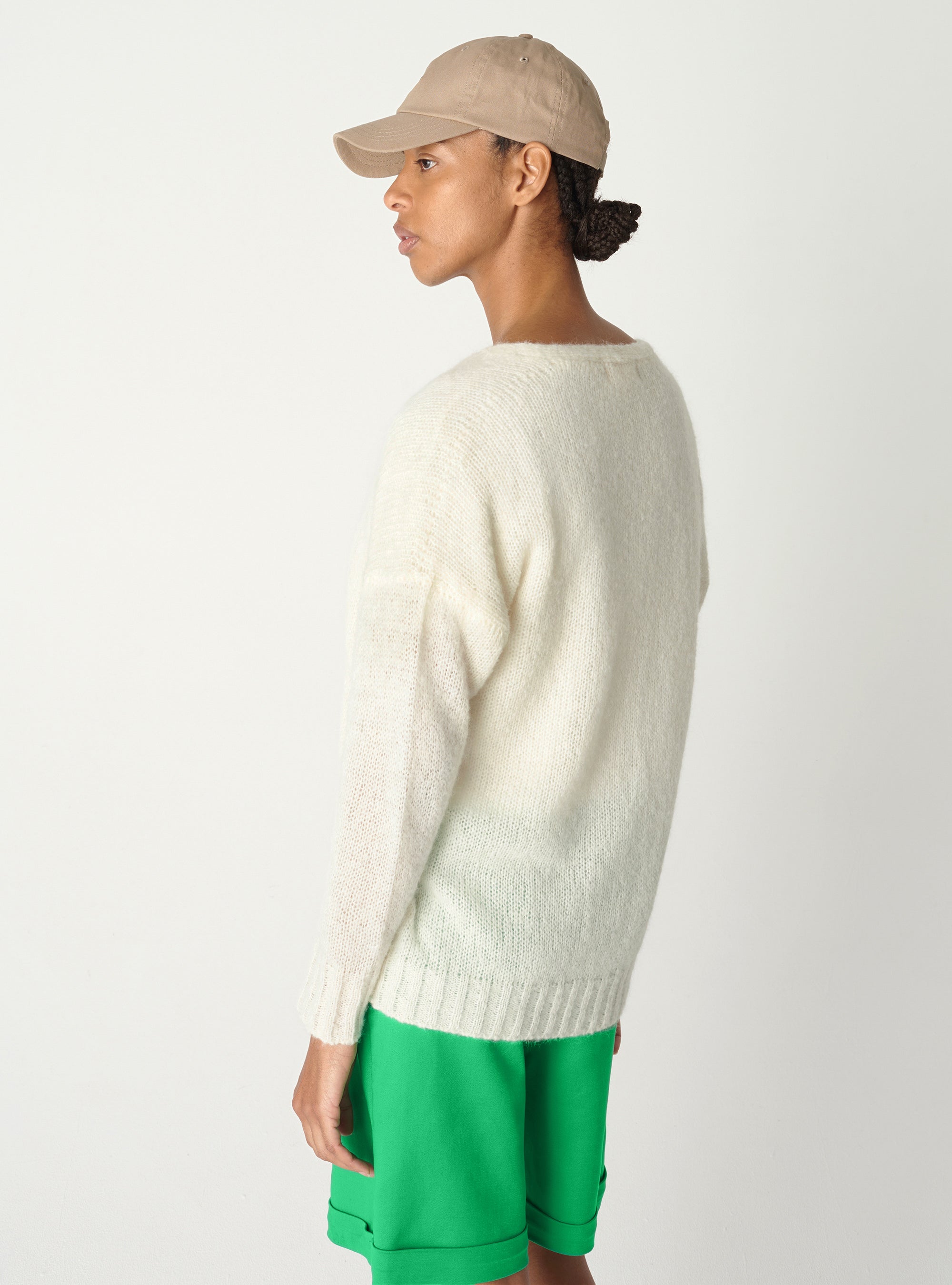 Cardigan Bianca acoté