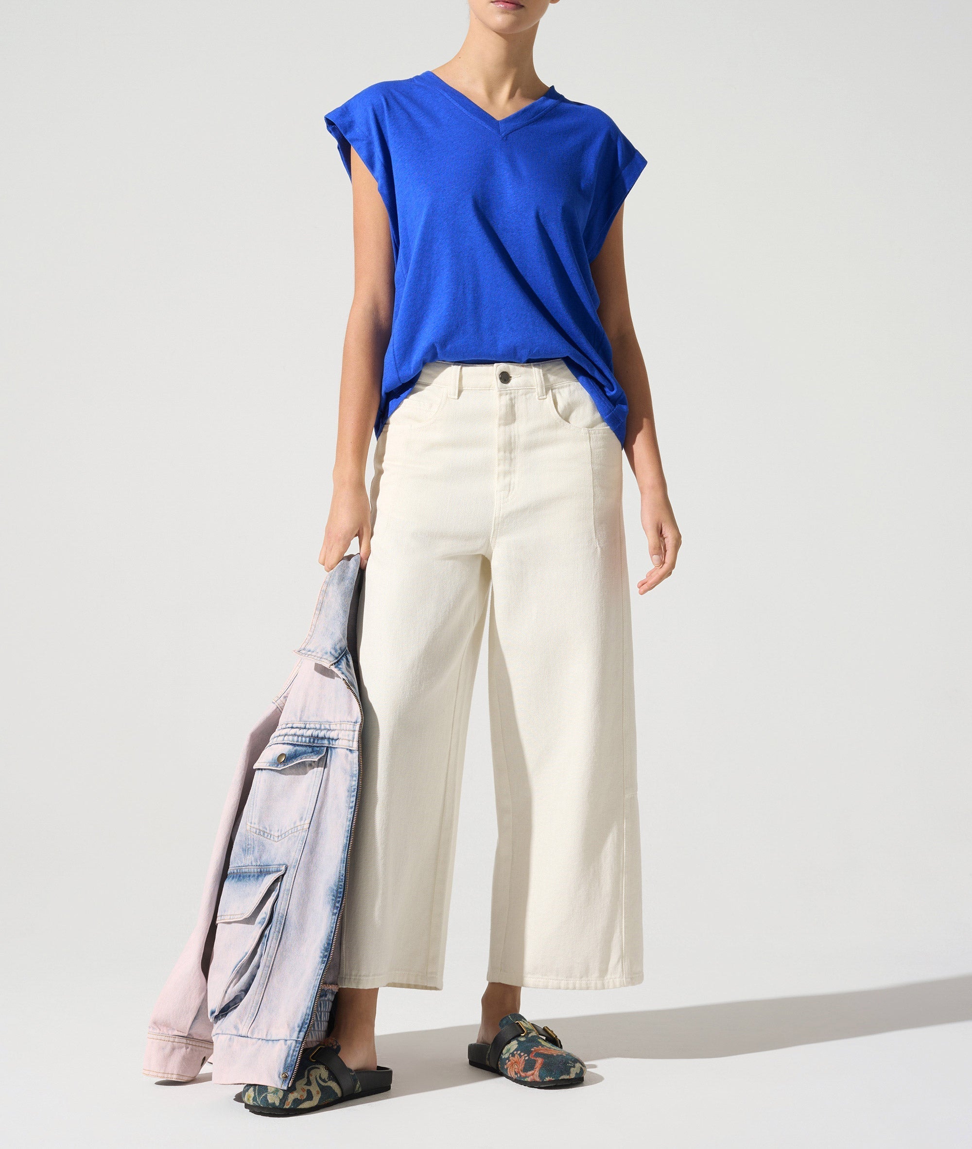 Débardeur droit acoté