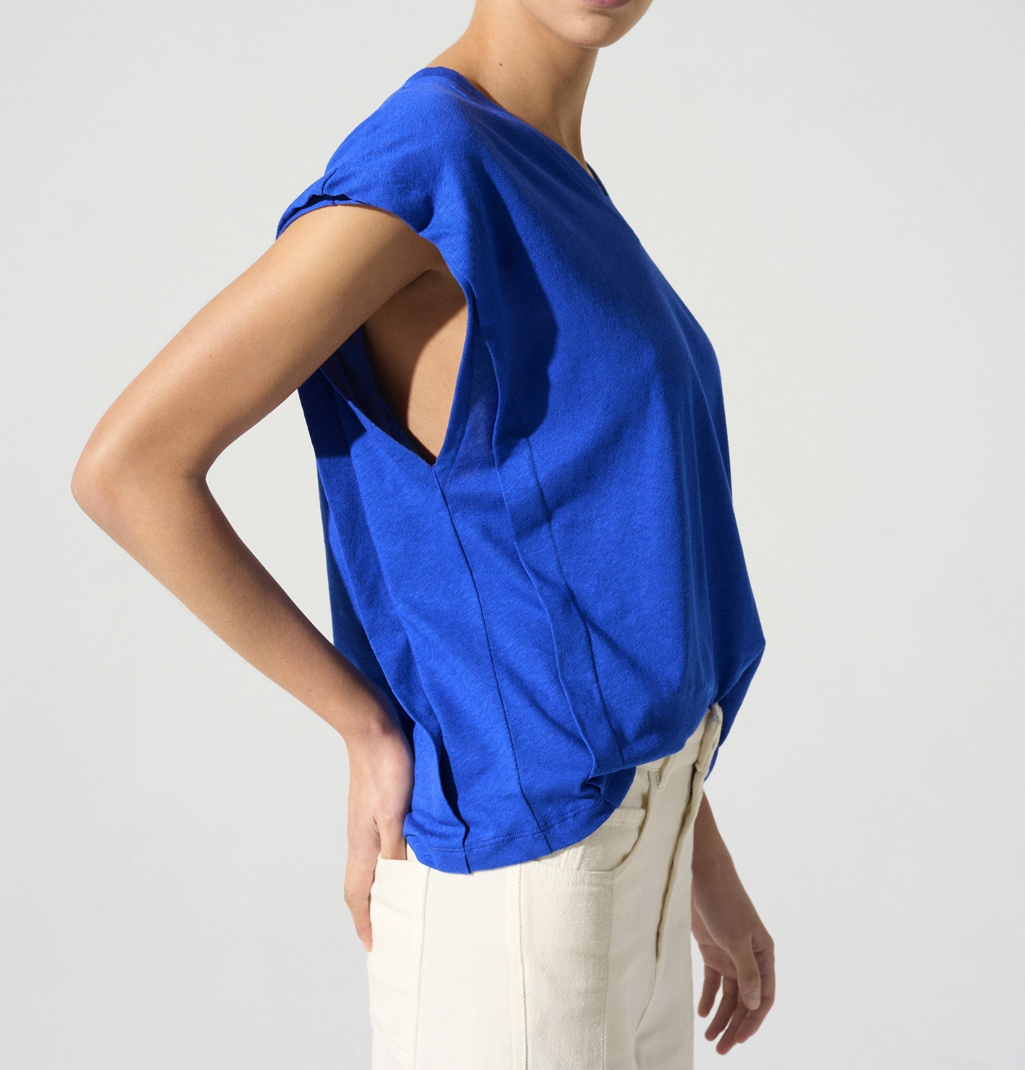 Débardeur droit acoté