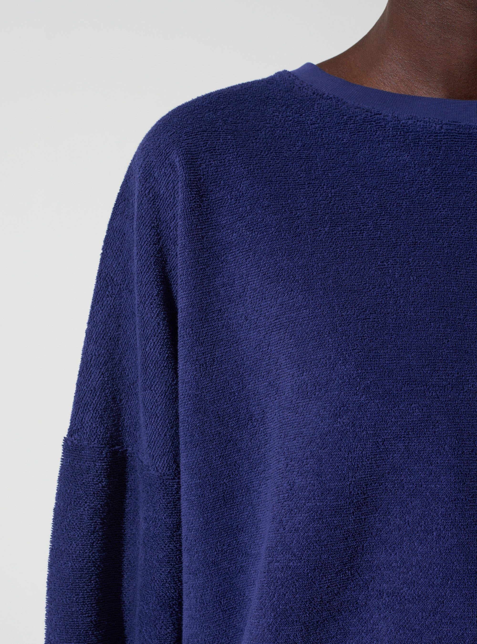 Sweatshirt éponge acoté