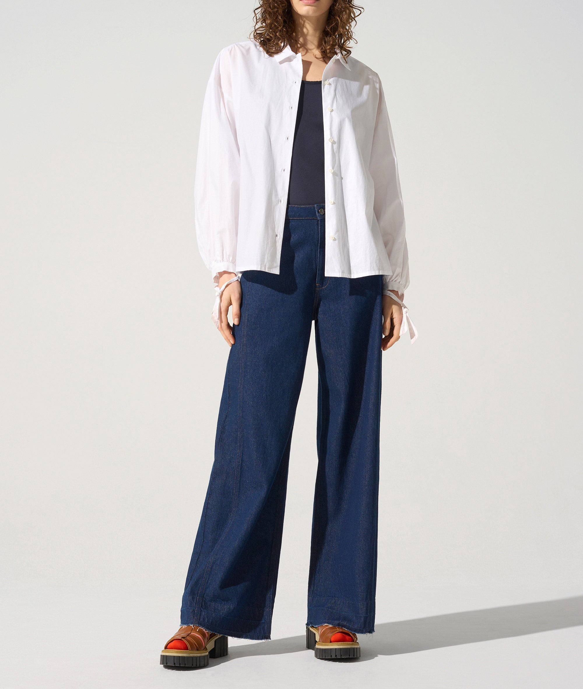 Chemise ample acoté