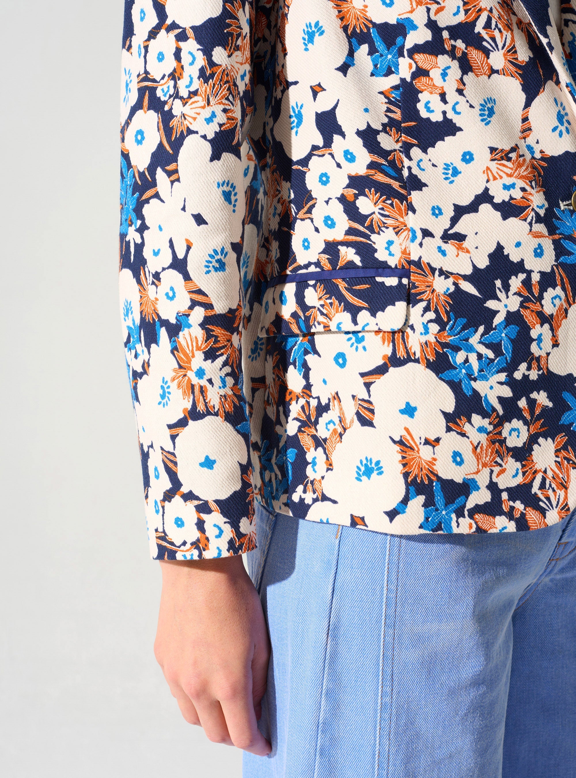 Veste blazer imprimée