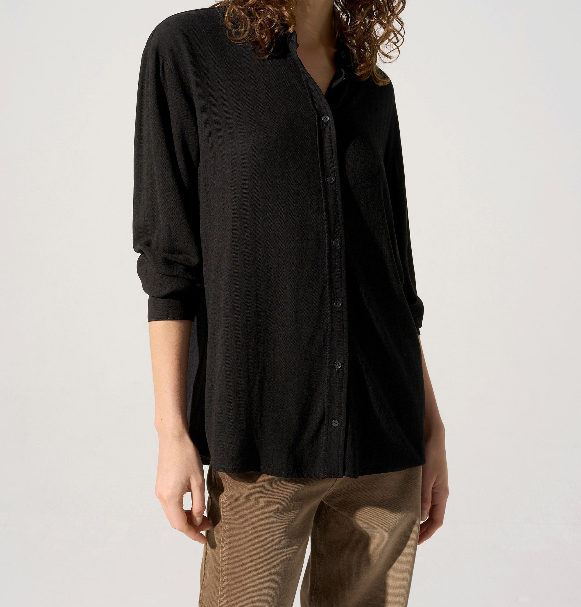 Chemise large acoté