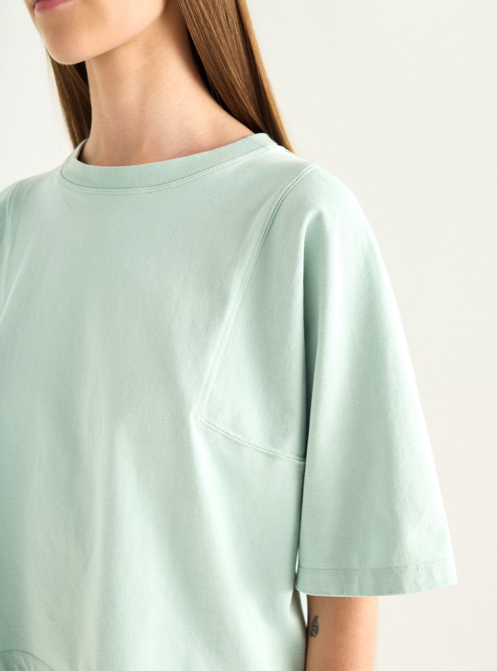 T-shirt boxy en coton bio