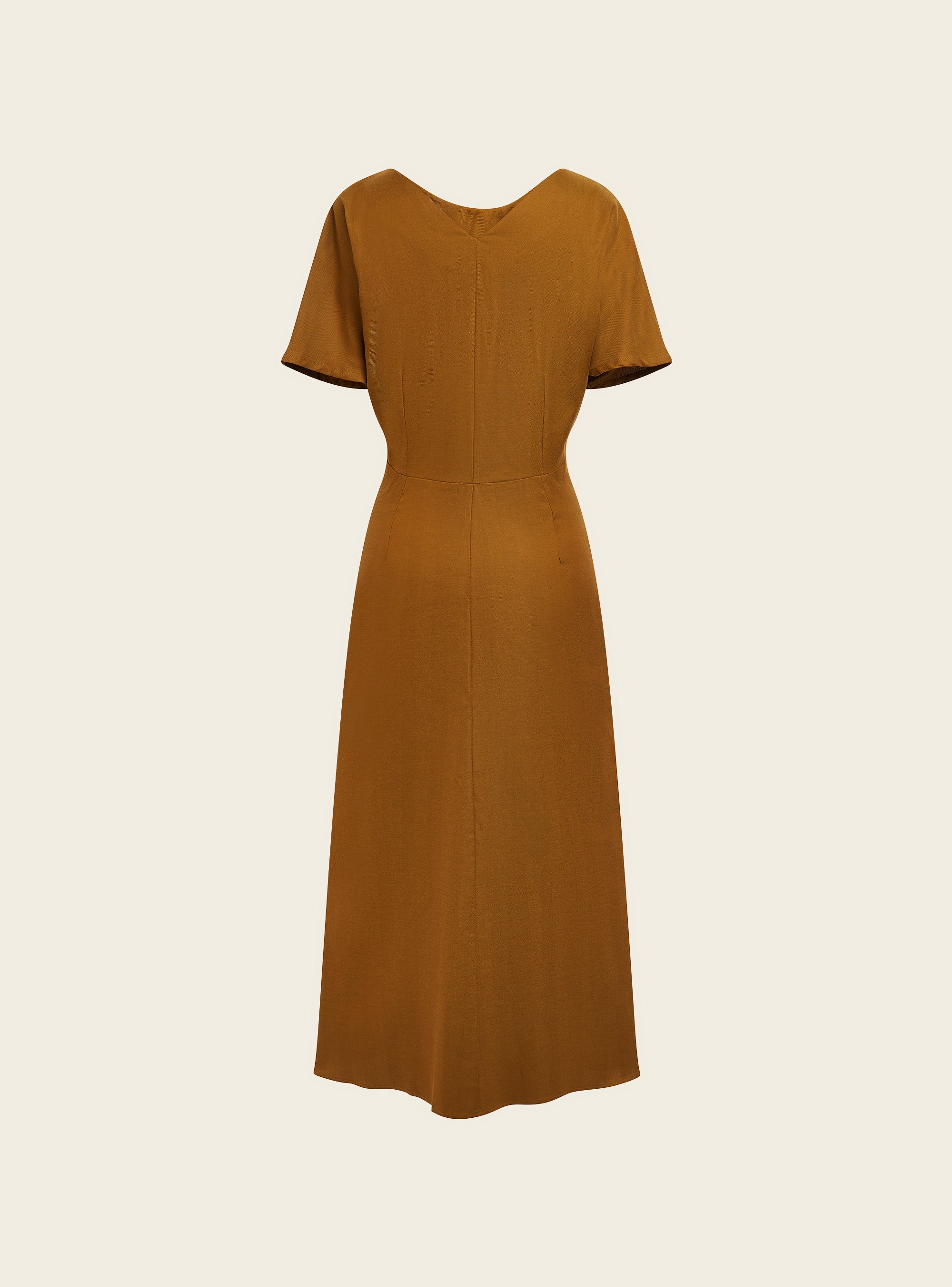 Asymmetrical midi dress