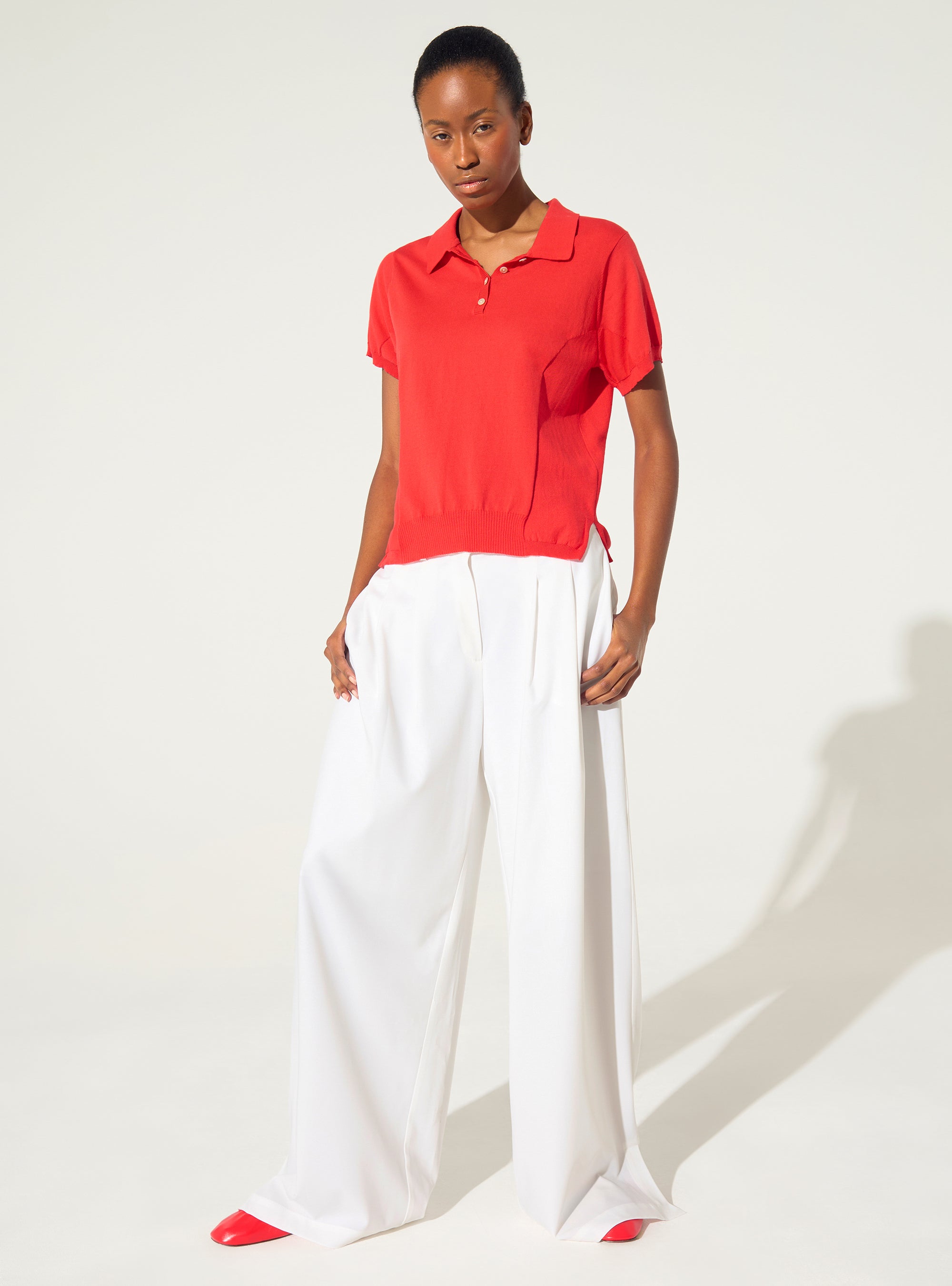 White trousers