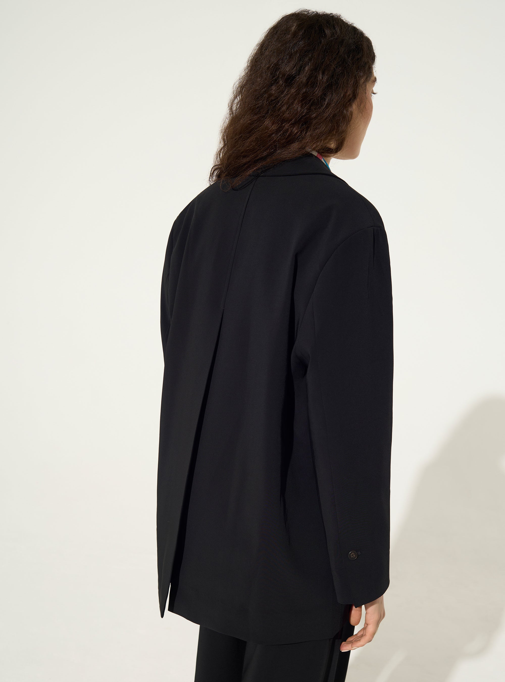 Black oversized jacket