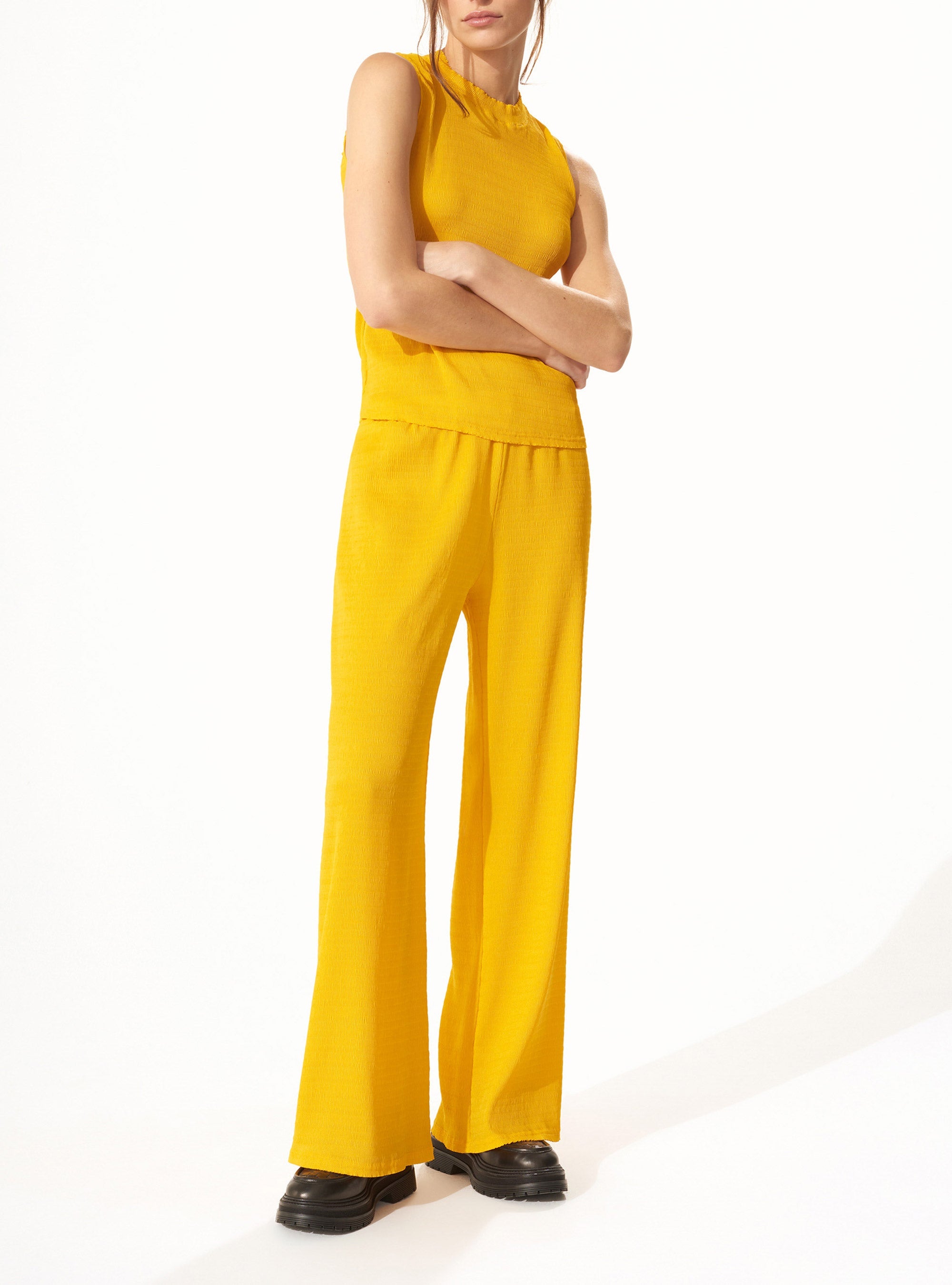 Billowy wide pants