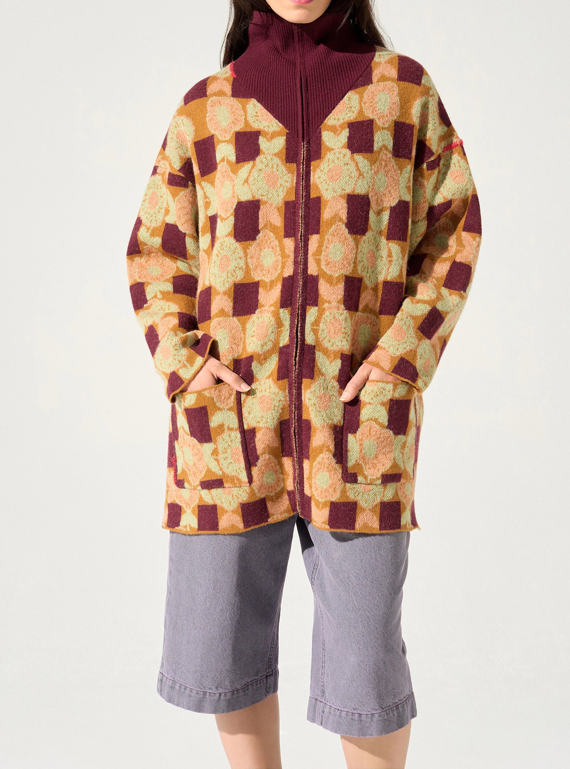 Cardigan Zippé