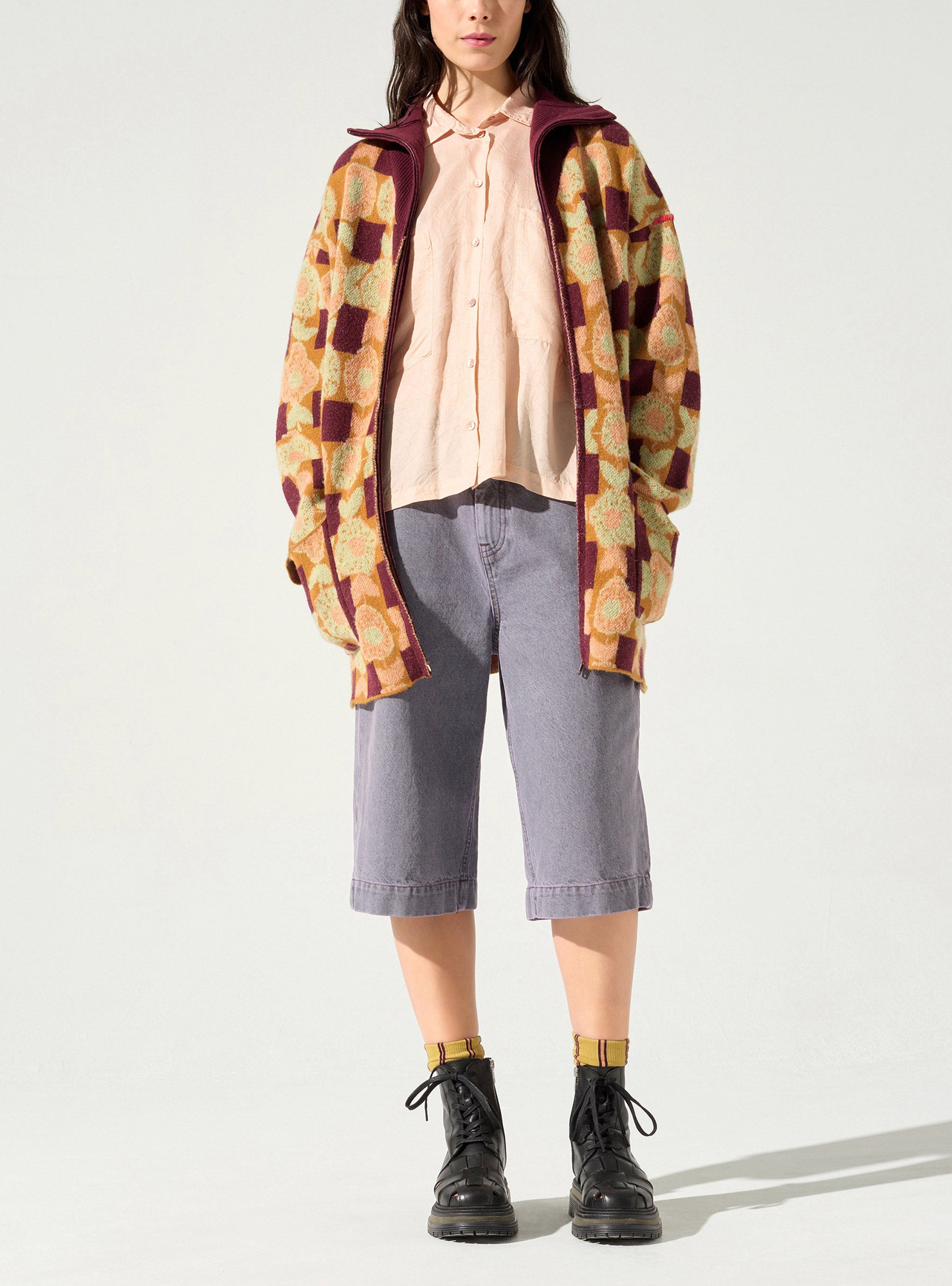 Cardigan Zippé