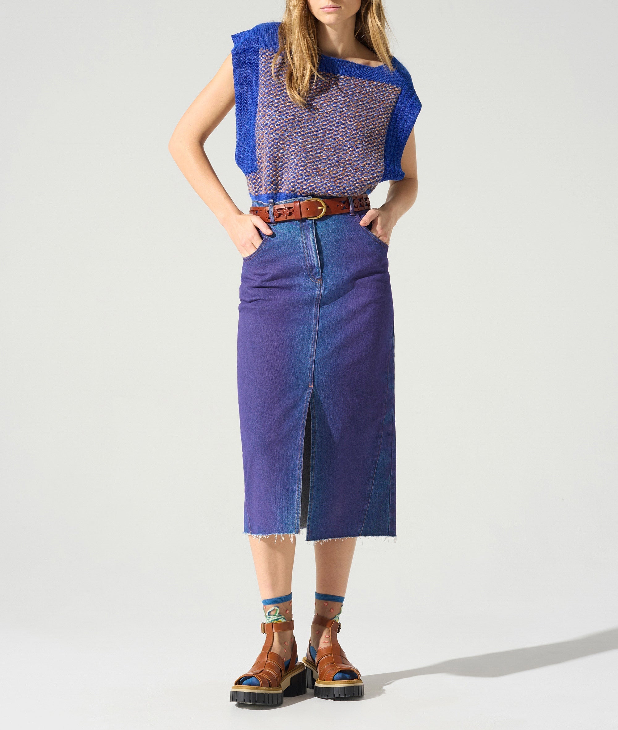 Pull sans manches Cotélac