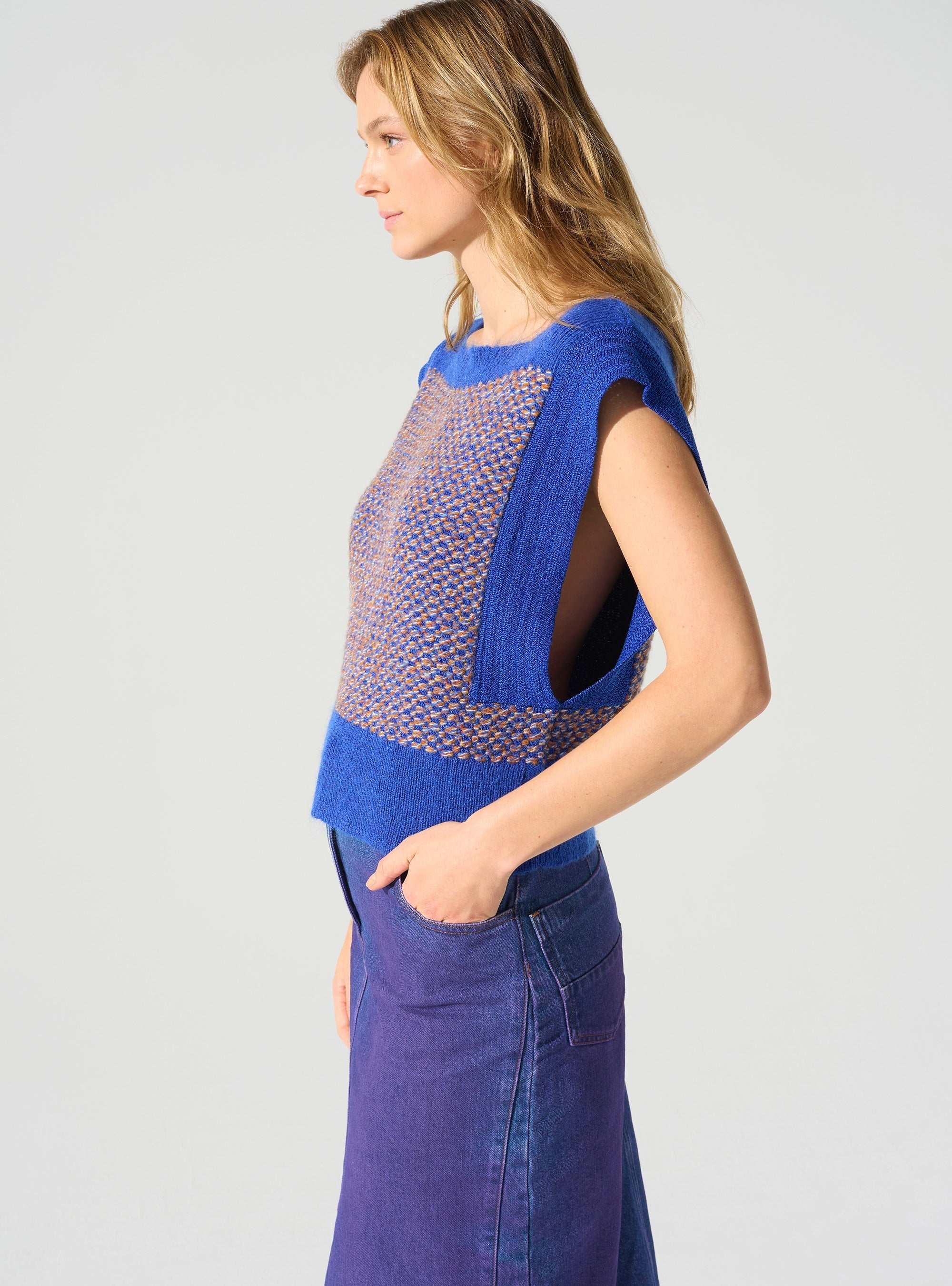 Pull sans manches Cotélac