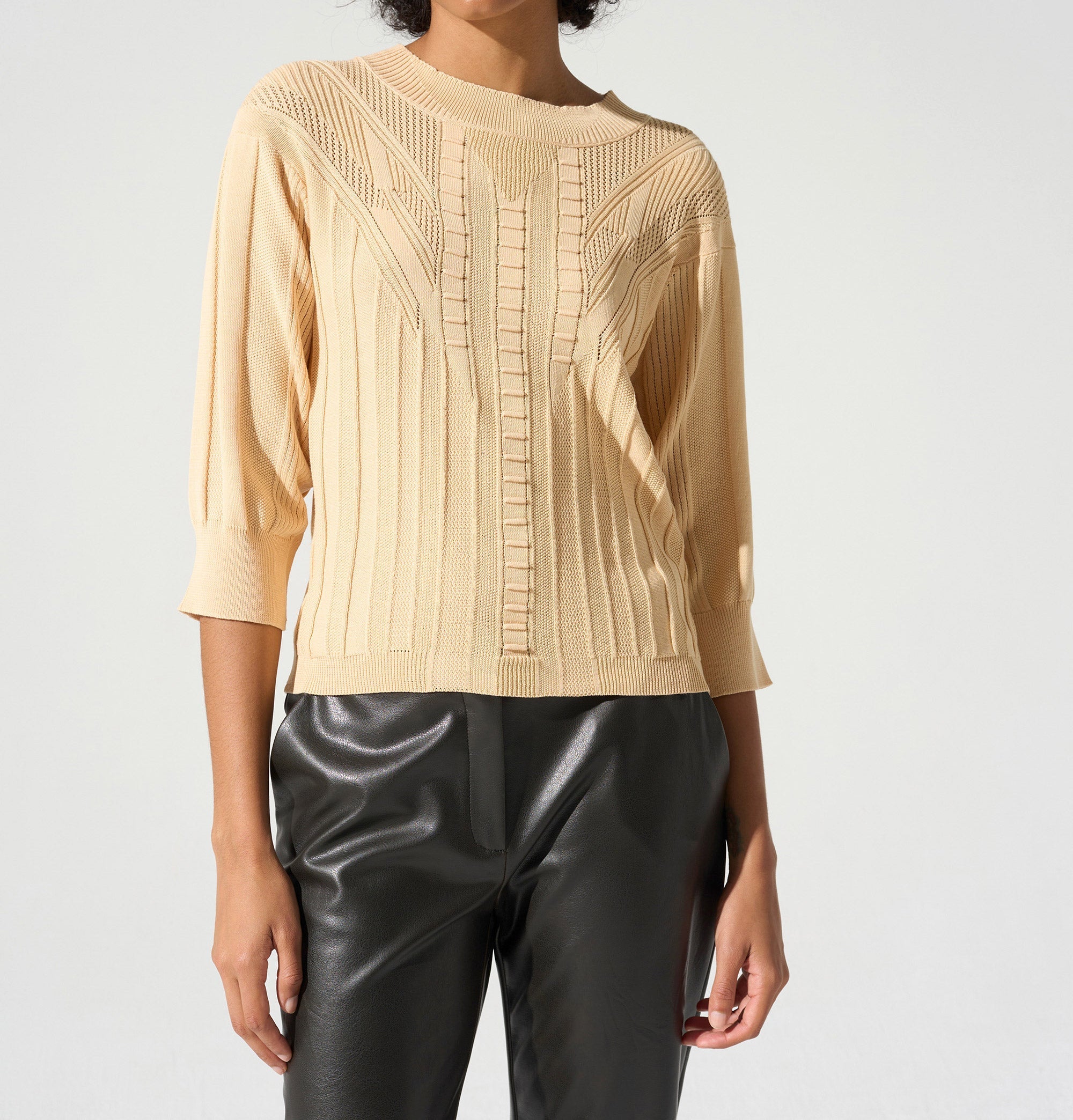 Pull manches 3/4 Cotélac