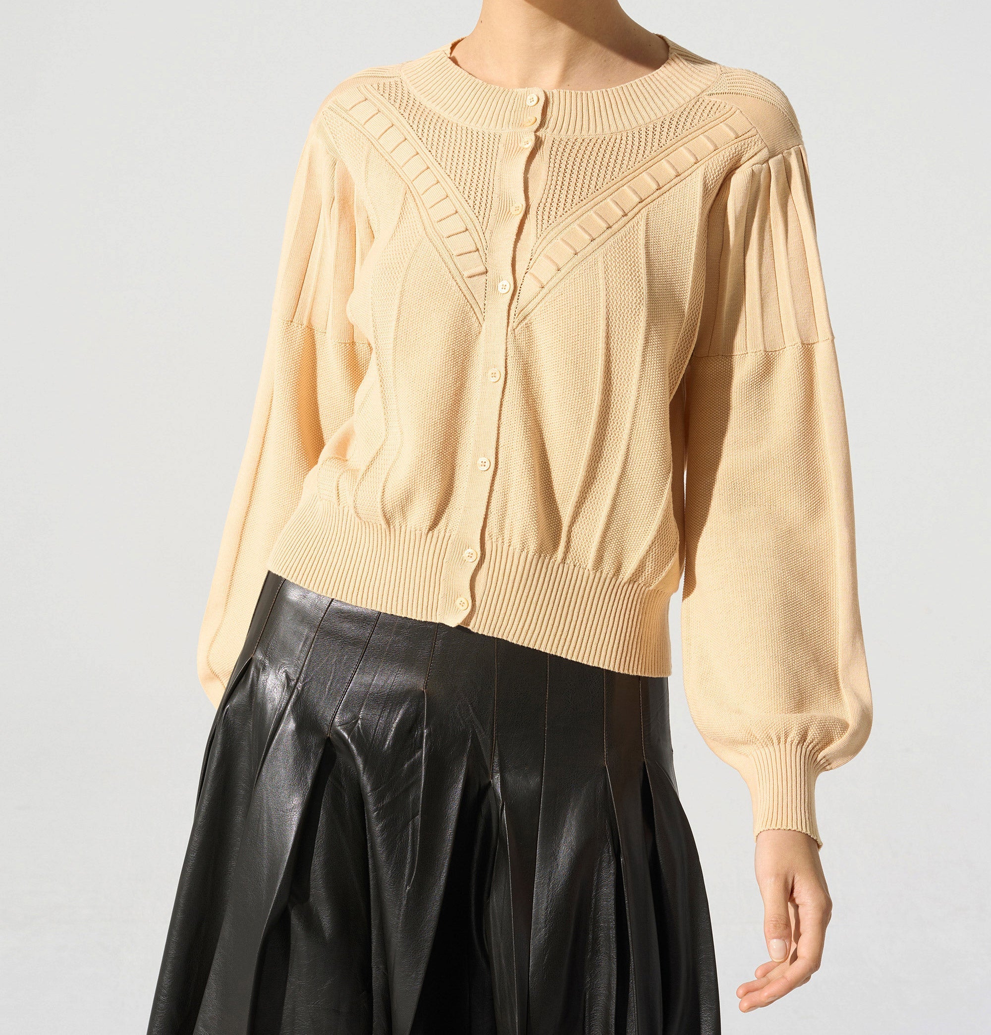 Gilet col rond Cotélac