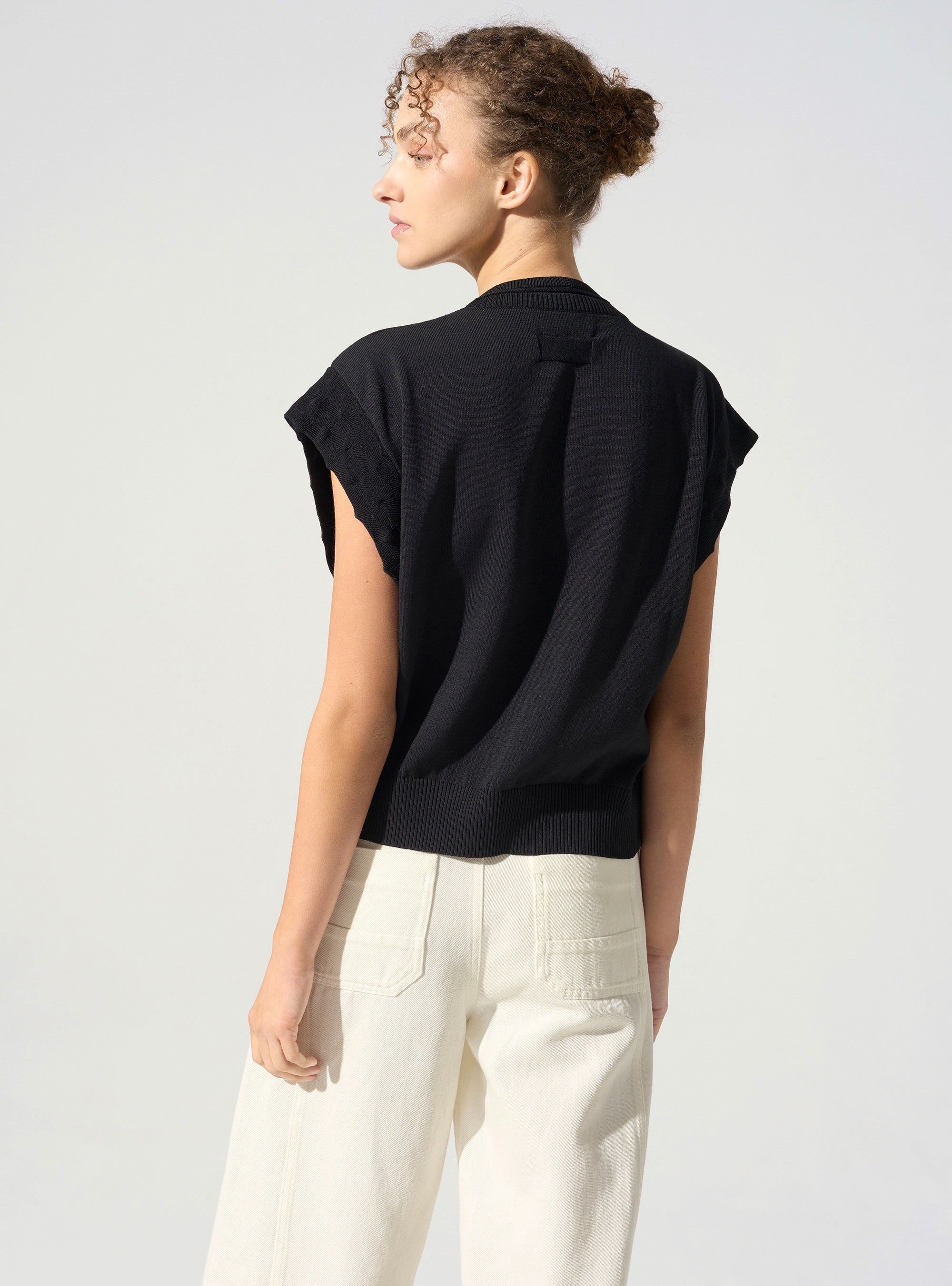 Pull manches courtes