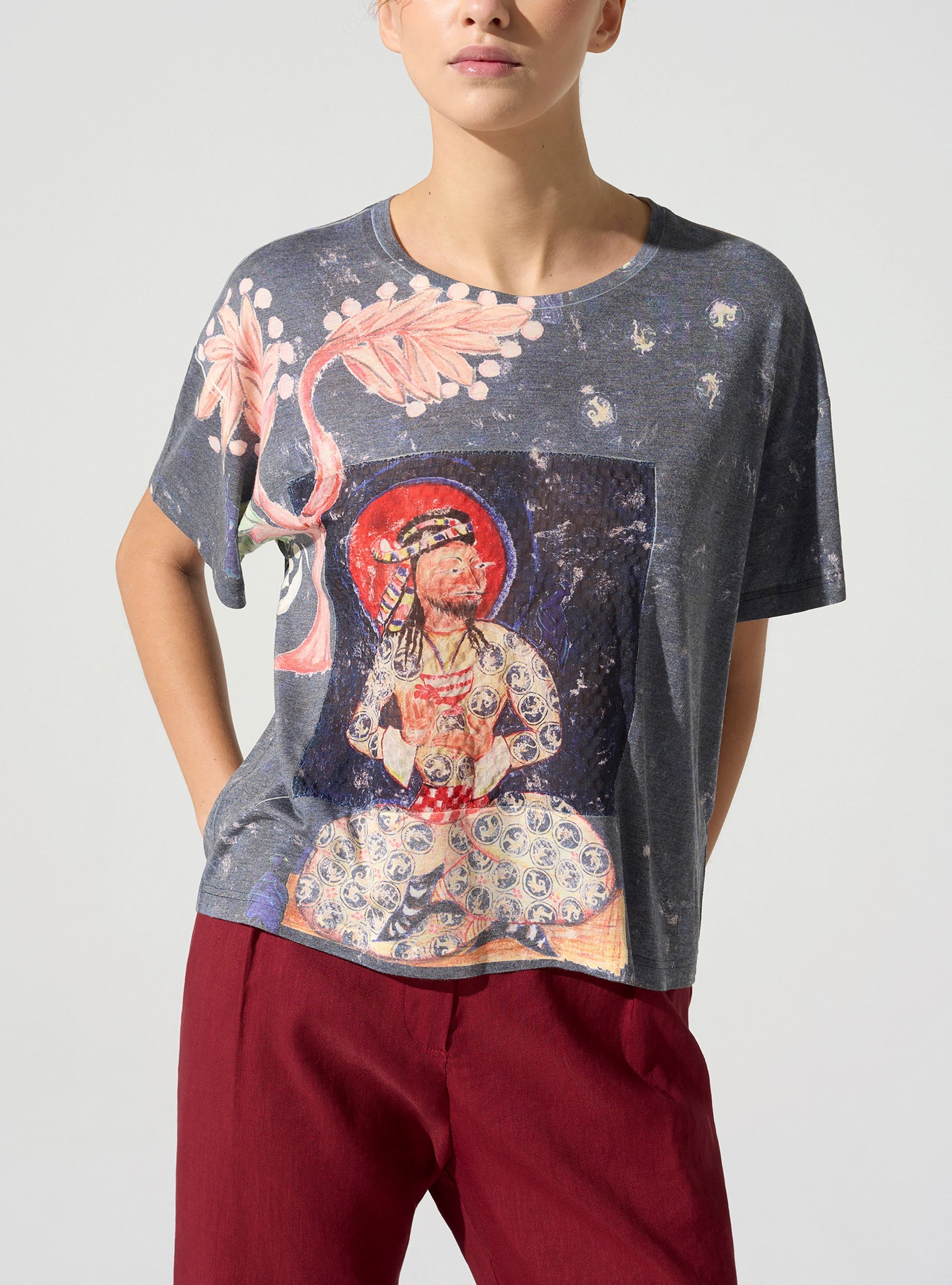 T-shirt à motif Cotélac