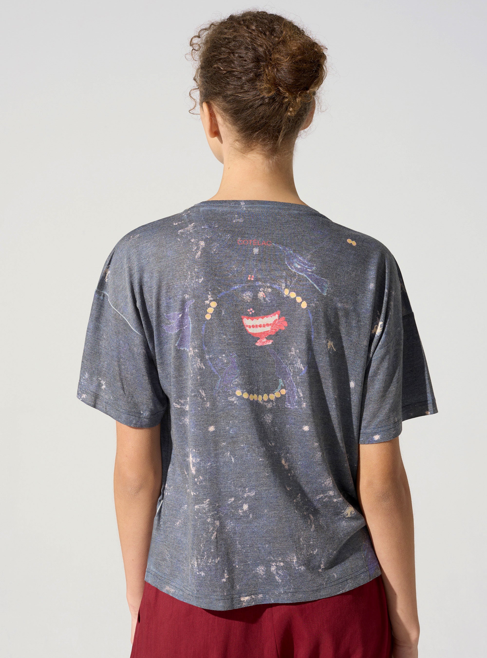 T-shirt à motif Cotélac
