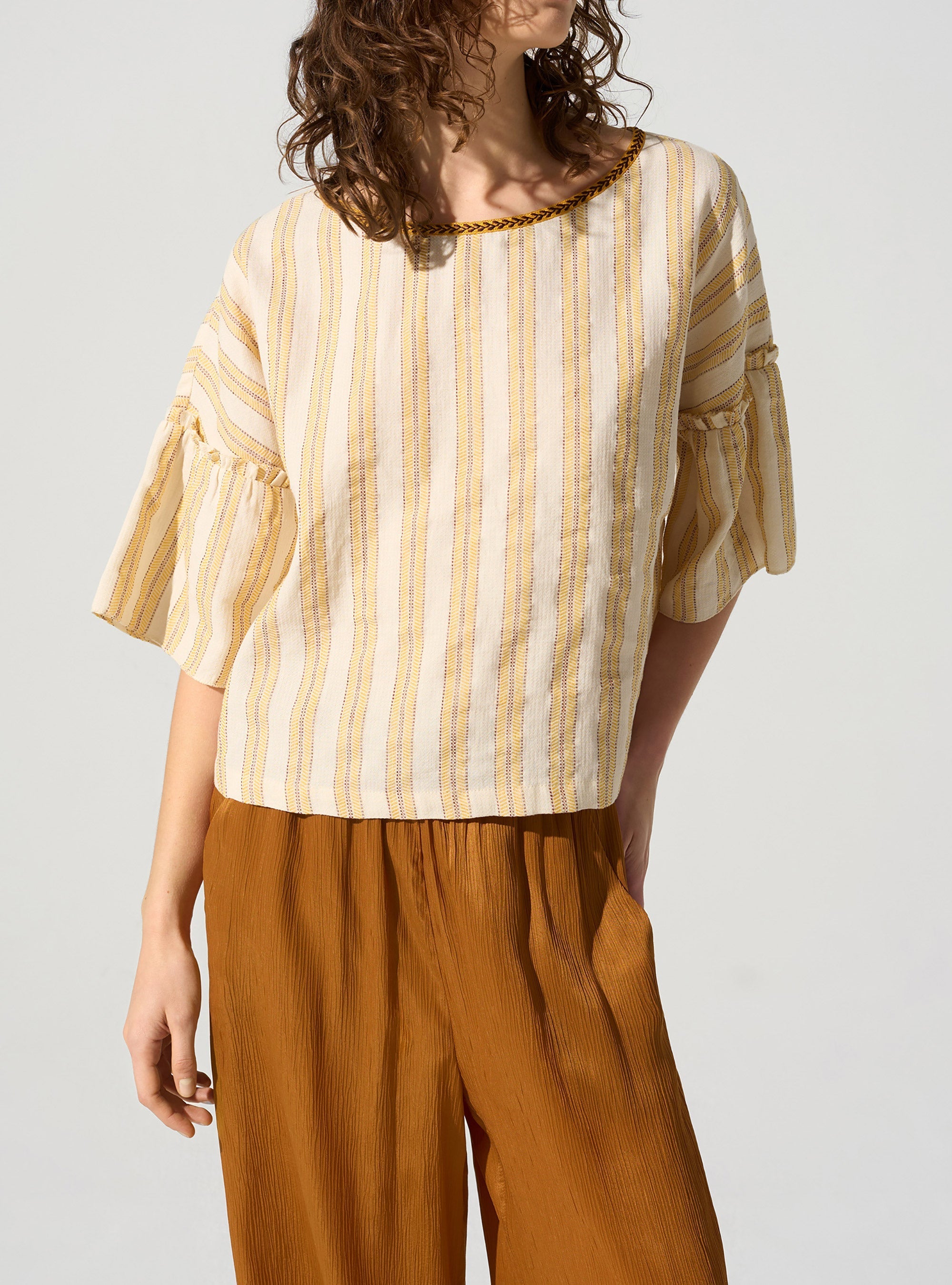 Blouse manches 3/4 Cotélac