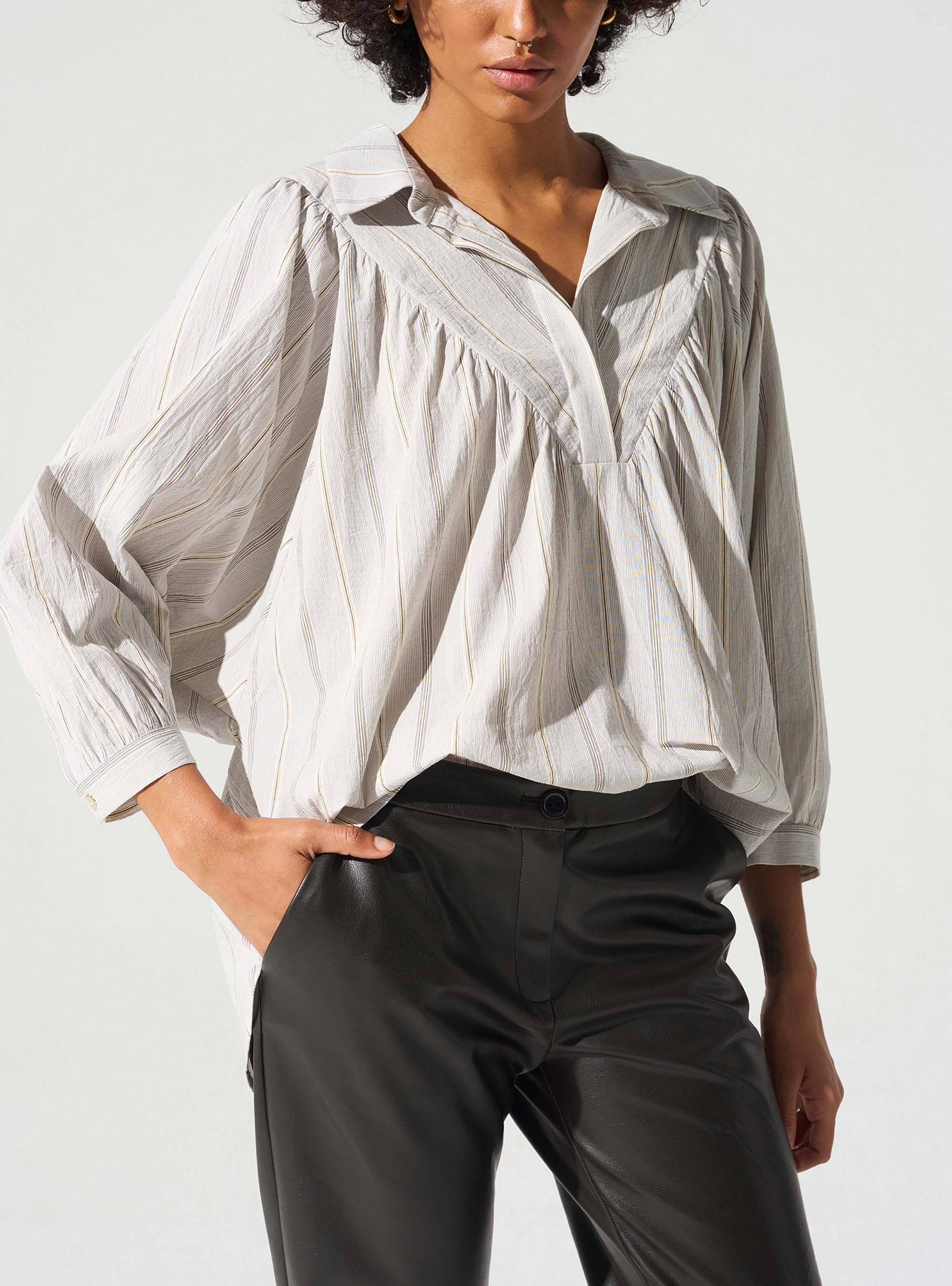 Blouse manches 3/4 Cotélac