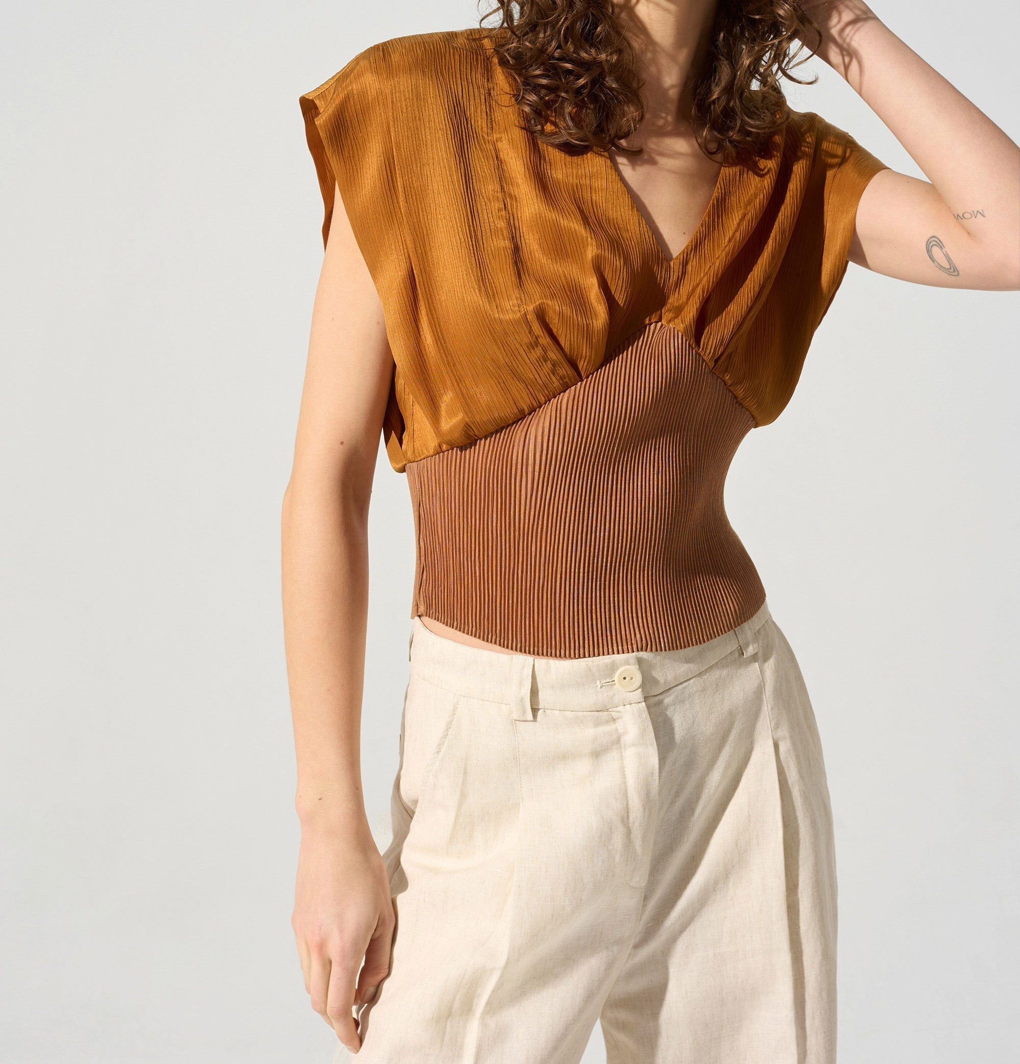 Top encolure V Cotélac