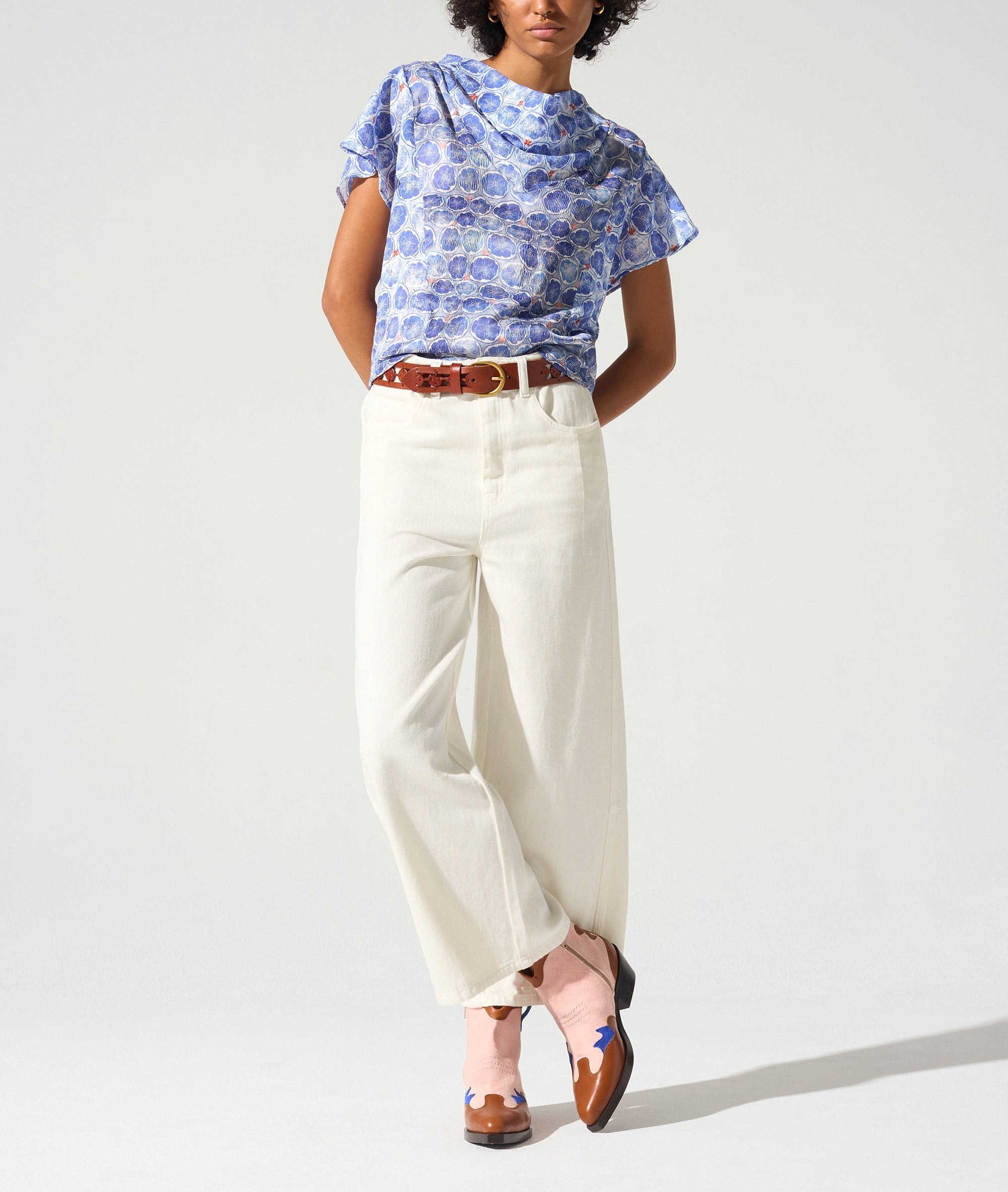 Blouse manches courtes Cotélac