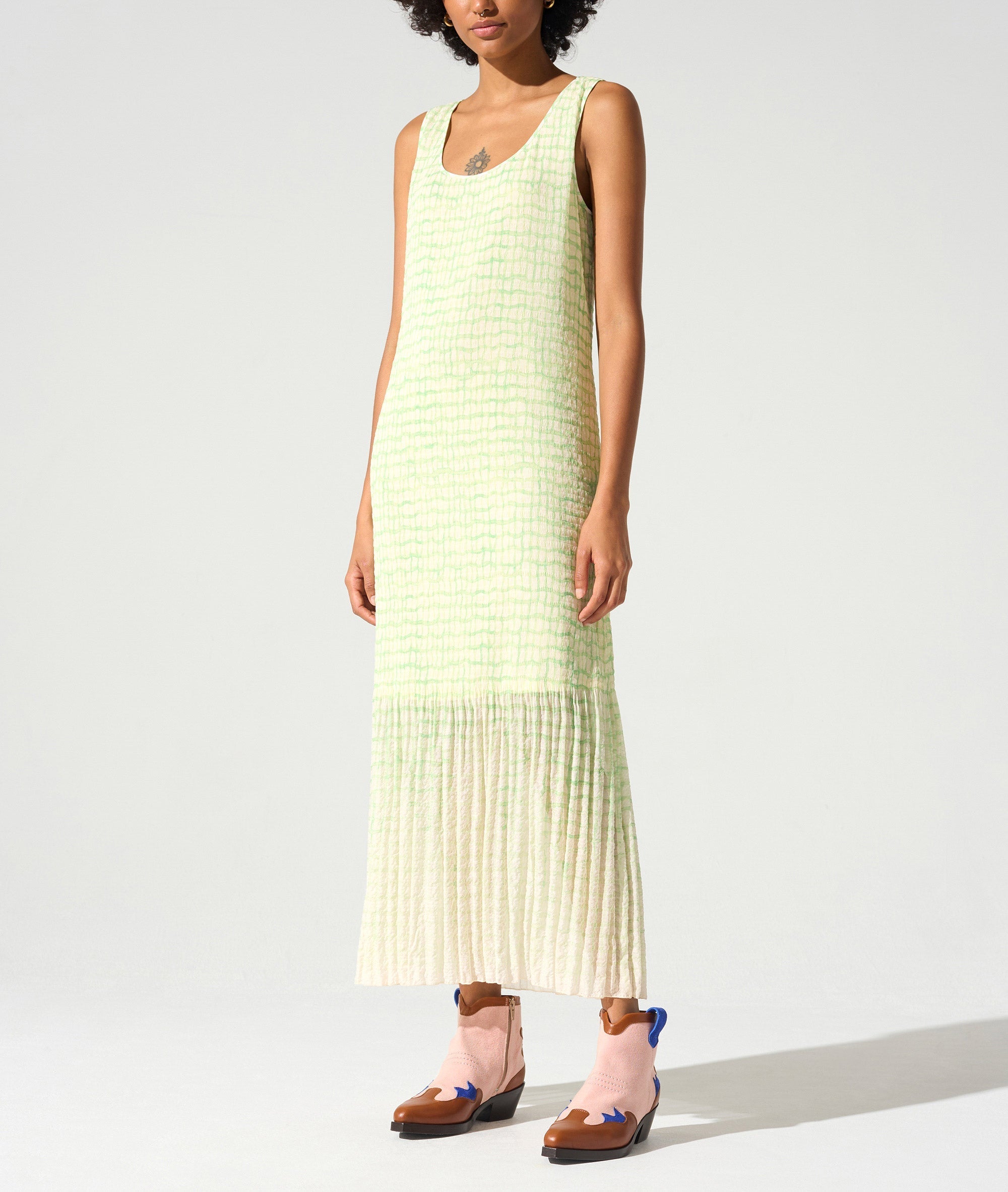 Robe débardeur longue Cotélac