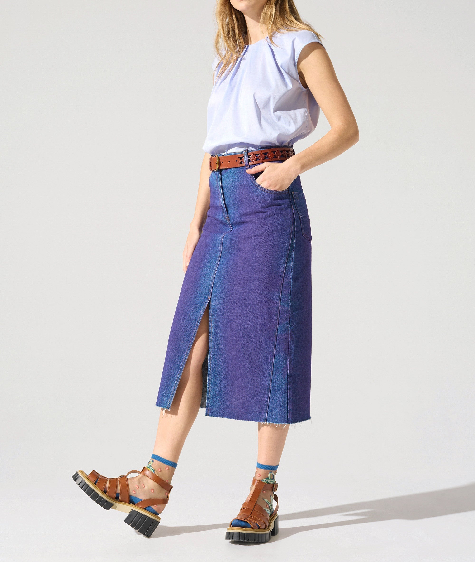 Débardeur encolure ronde Cotélac