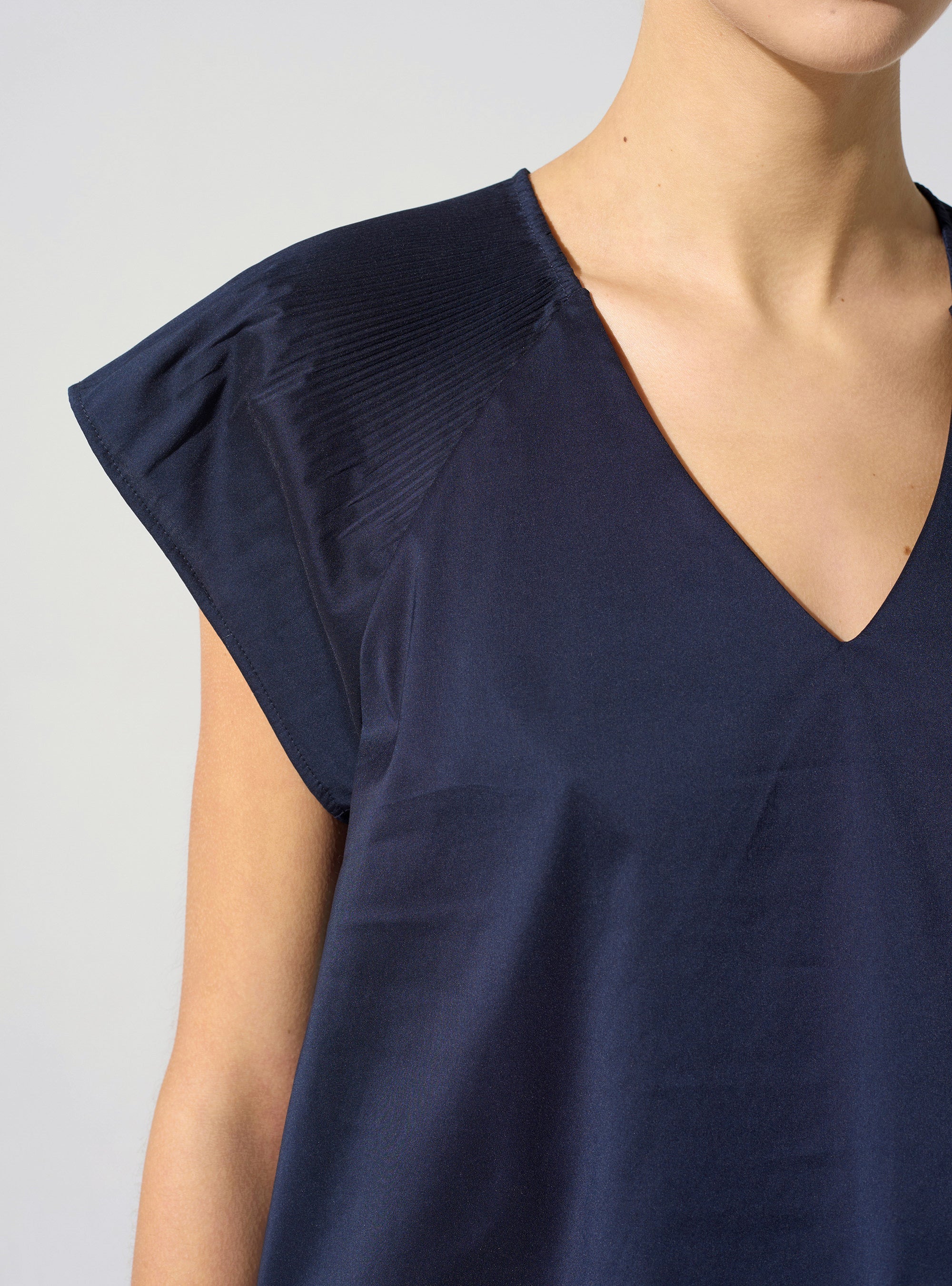 Blouse plissée cristal Cotélac