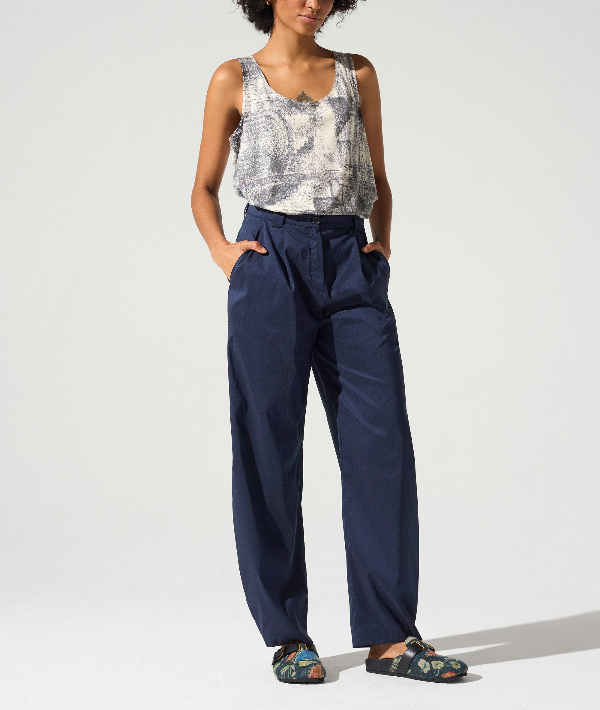 Pantalon large Cotélac