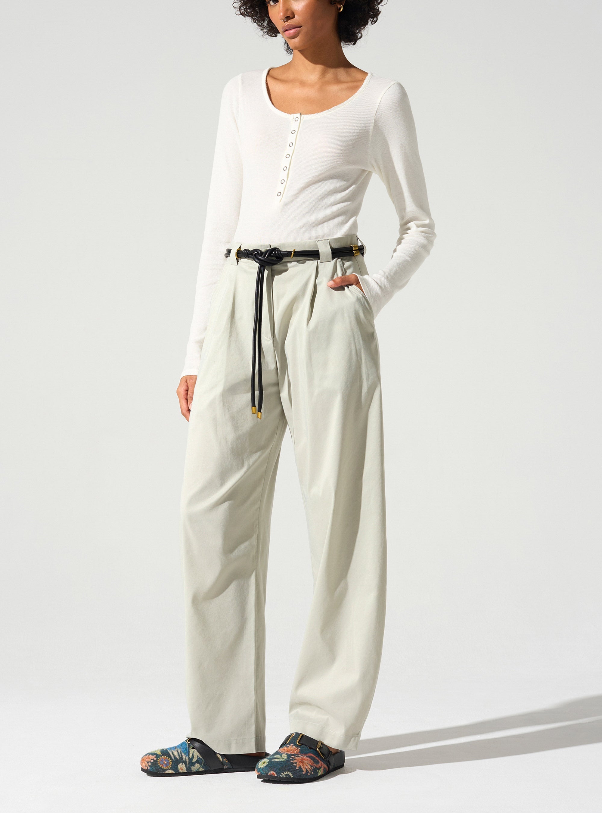 Pantalon large Cotélac