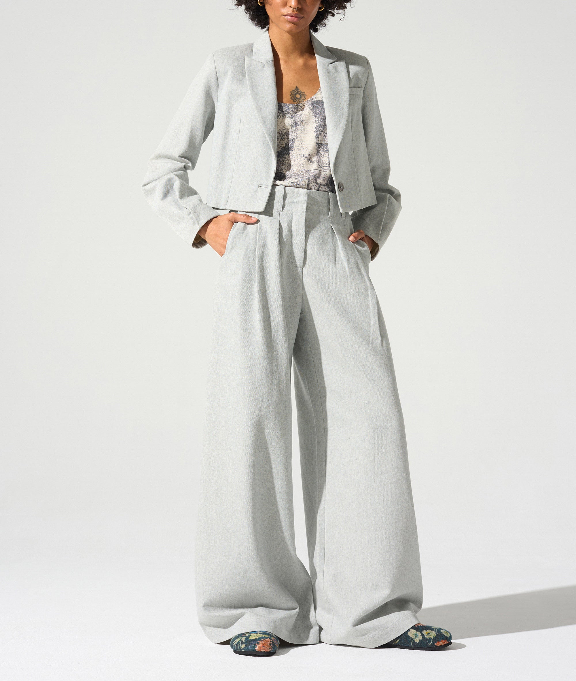 Veste tailleur courte Cotélac