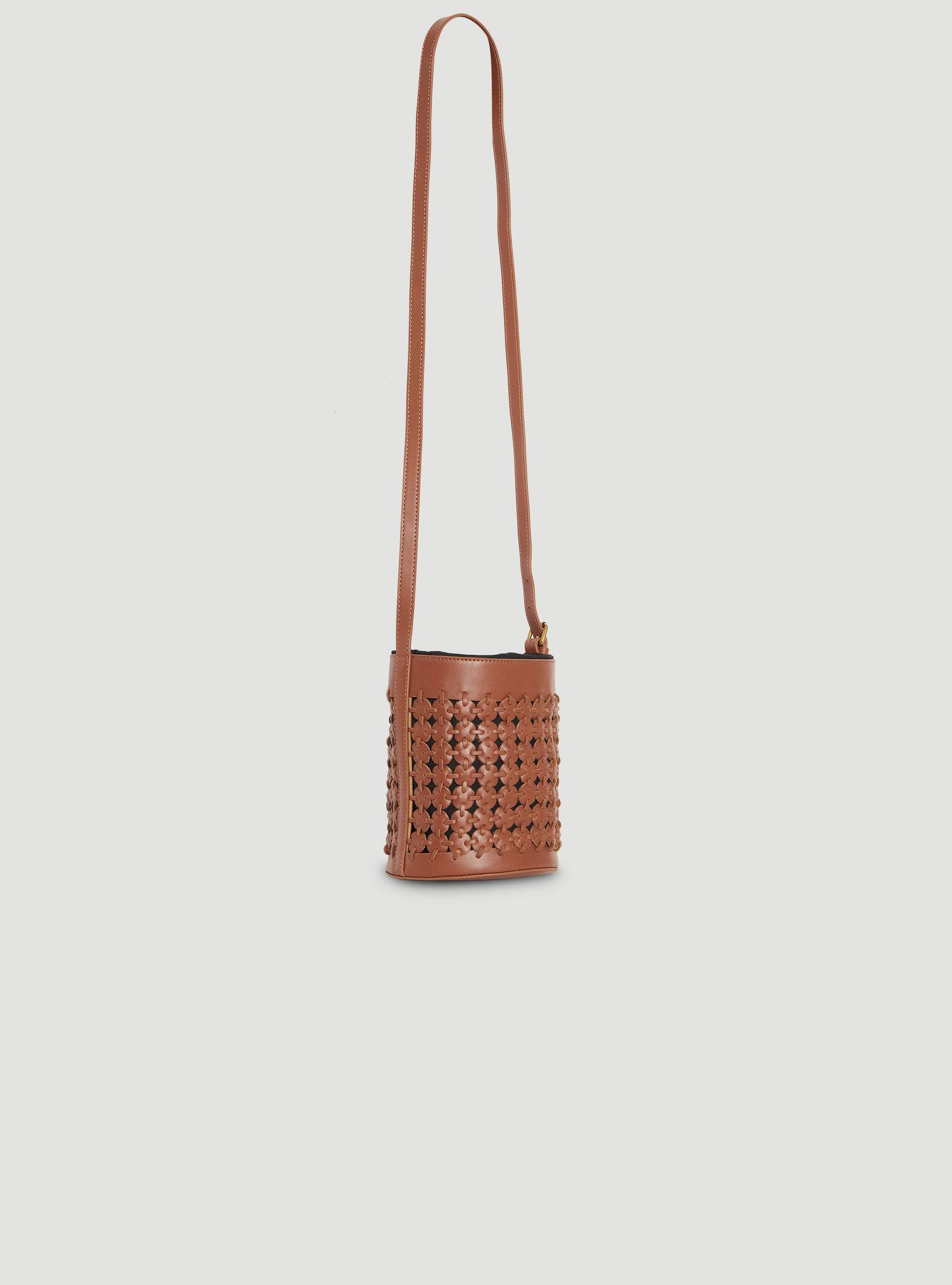 Sac seau tressé