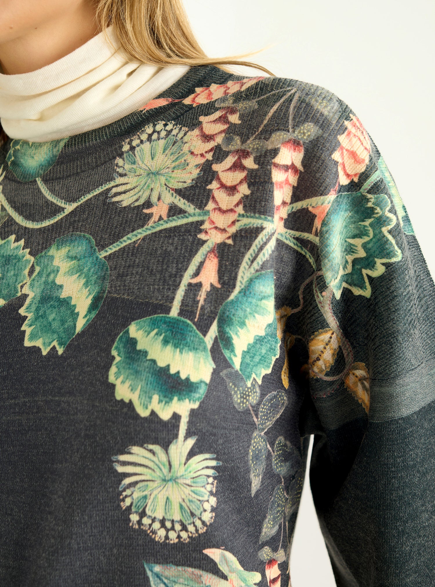 Watercolor sublimated sweater