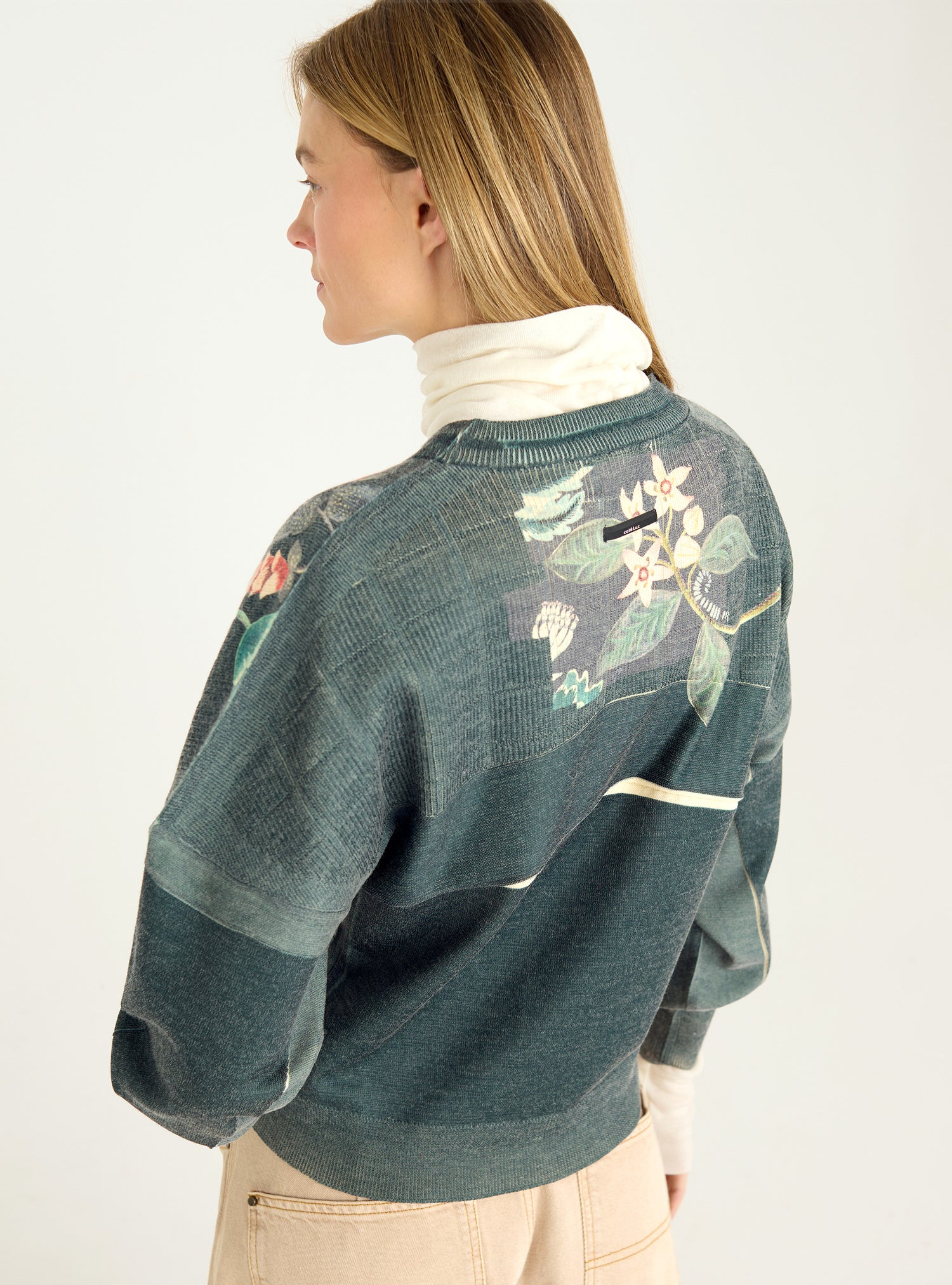 Watercolor sublimated sweater