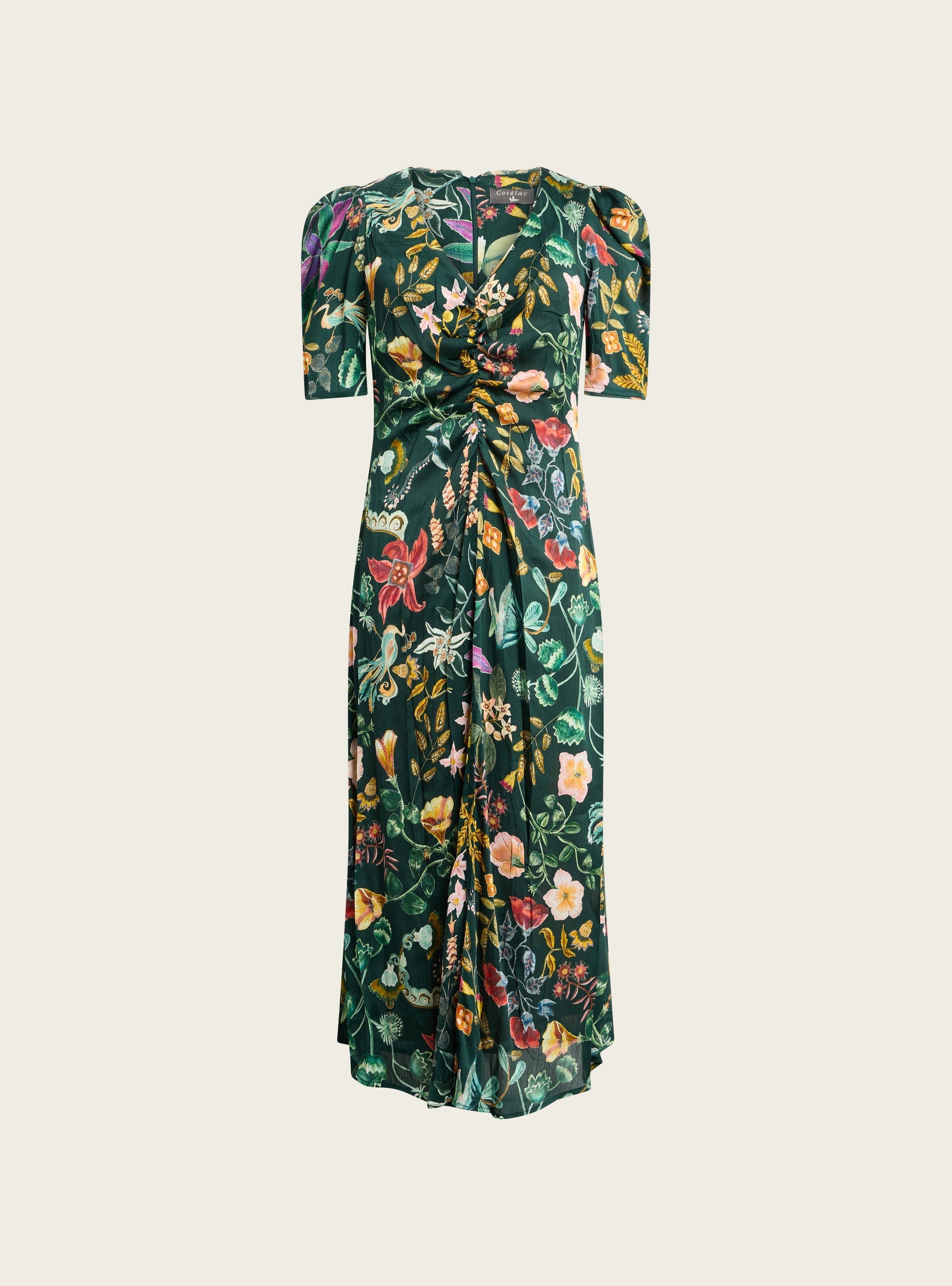 Robe longue ajustée Cotélac