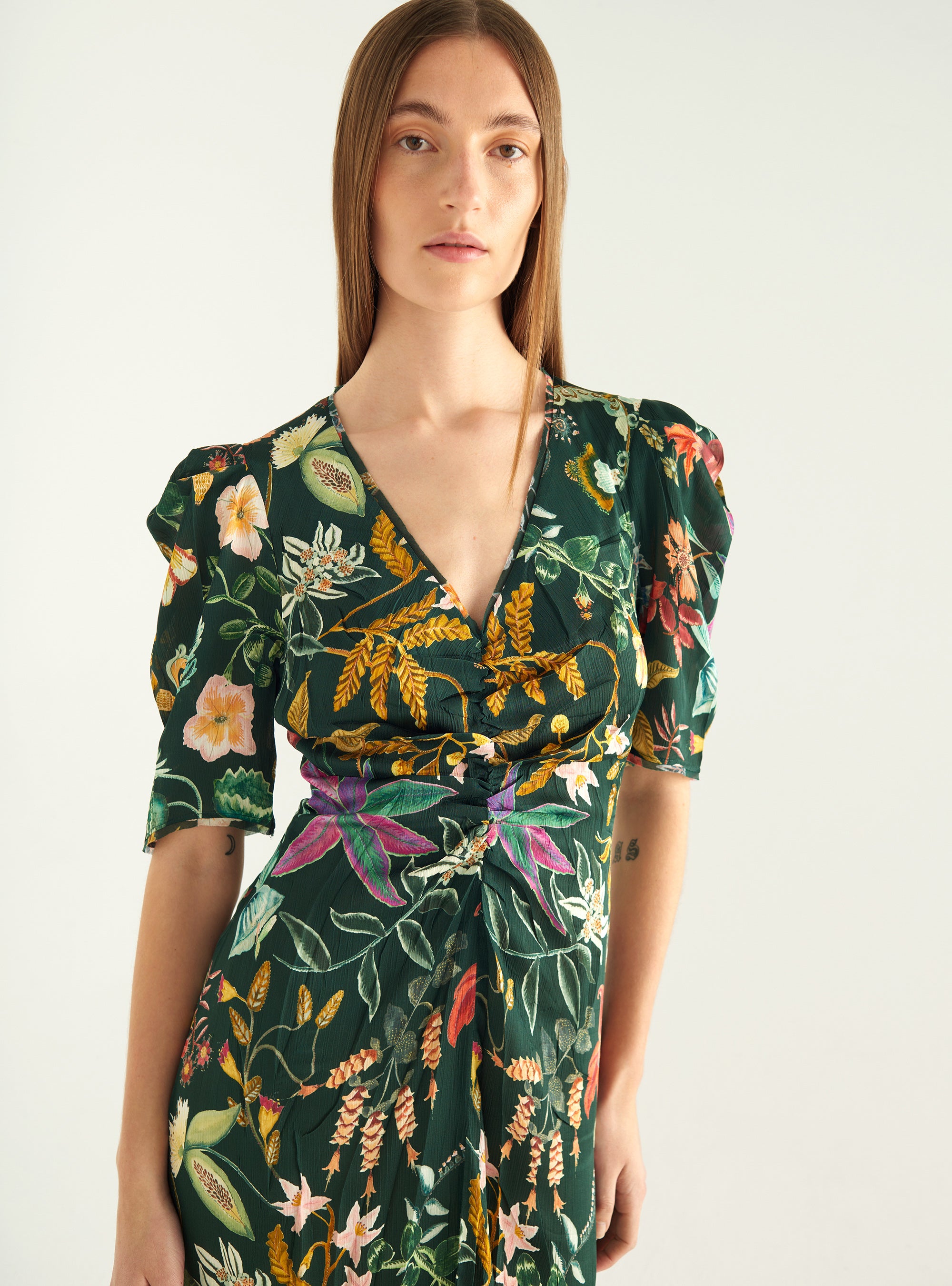 Long fitted dress