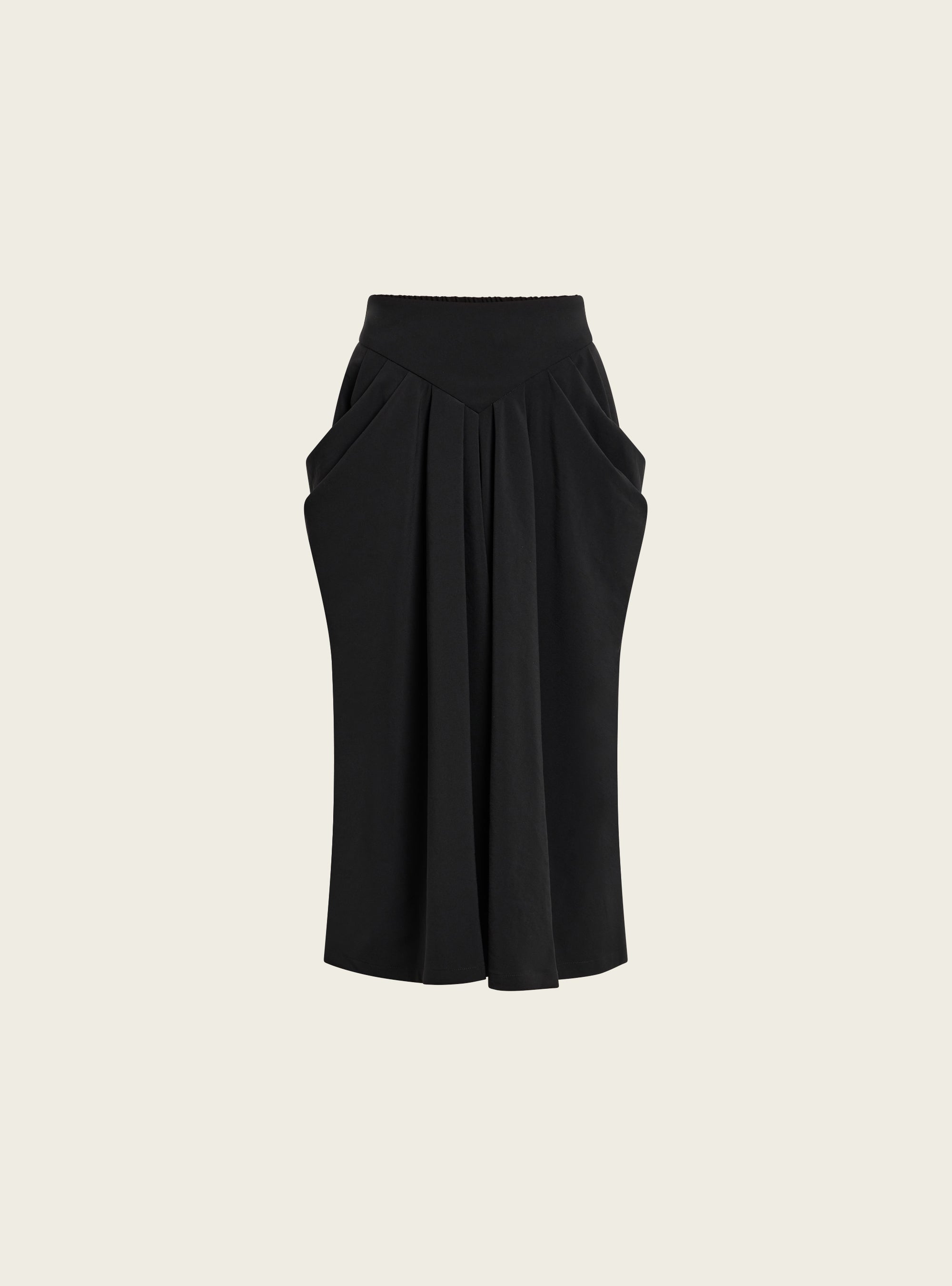 Jupe évasée en tissu technique Cotélac