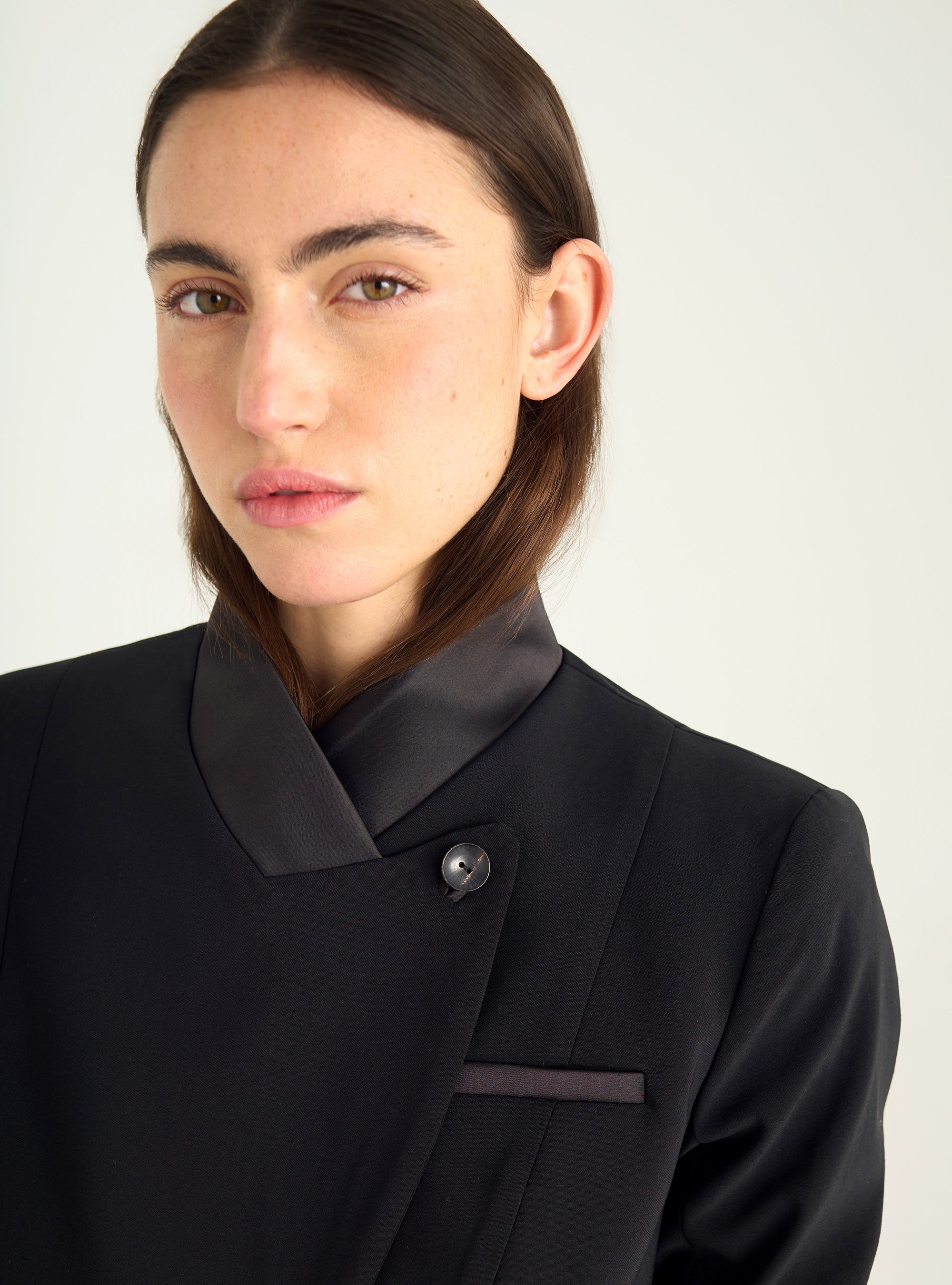 Wool and cotton jacket