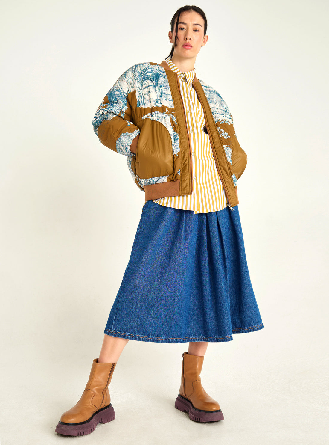 Blouson style bomber