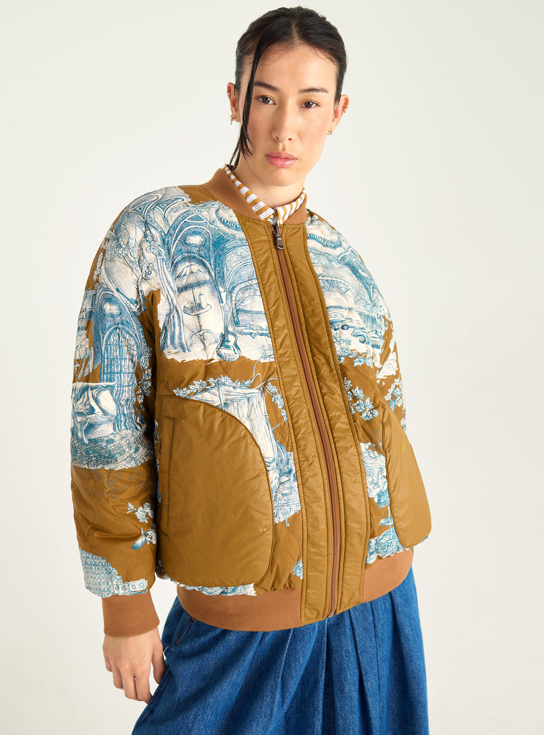 Blouson style bomber