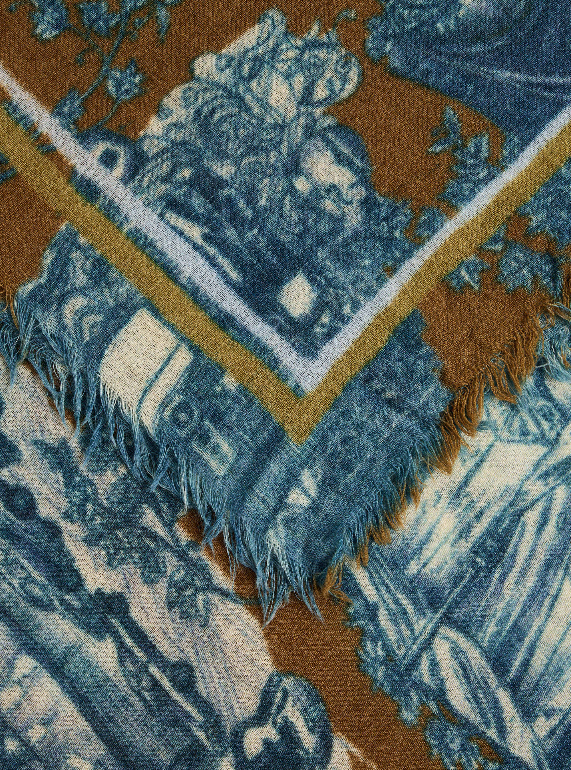 Foulard en laine imprimé Cotélac