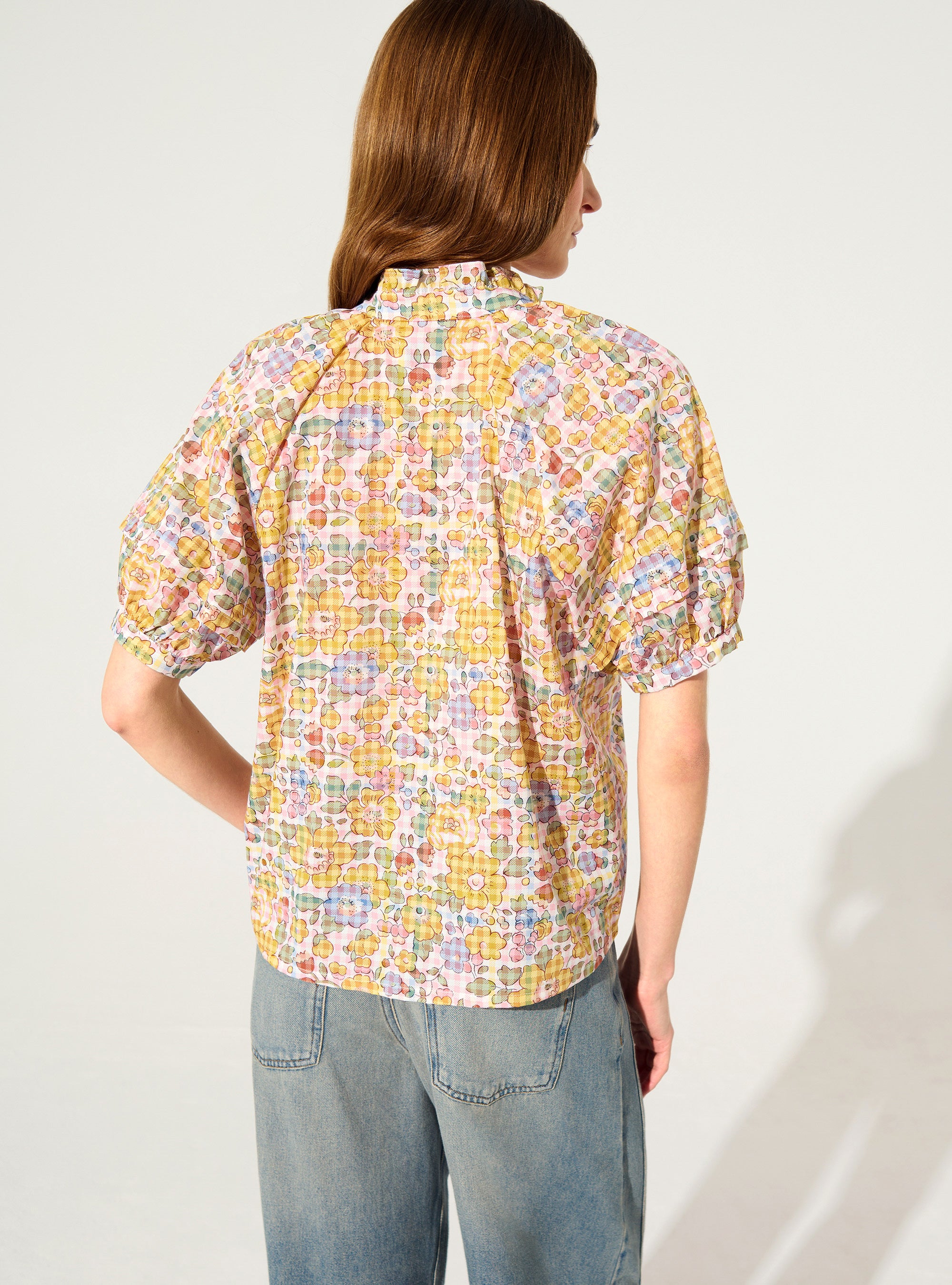 Straight blouse Made With Liberty Fabrics