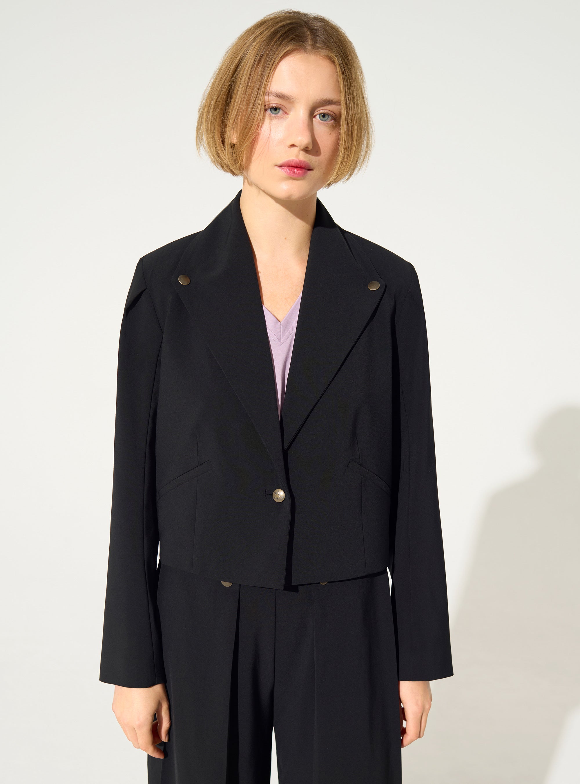 Veste droite noire