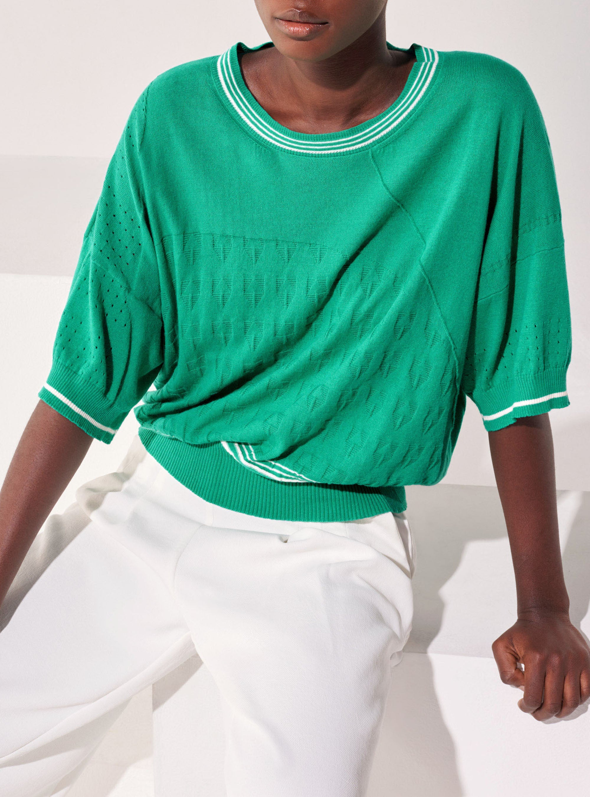 Lightweight Short Sleeve Sweater