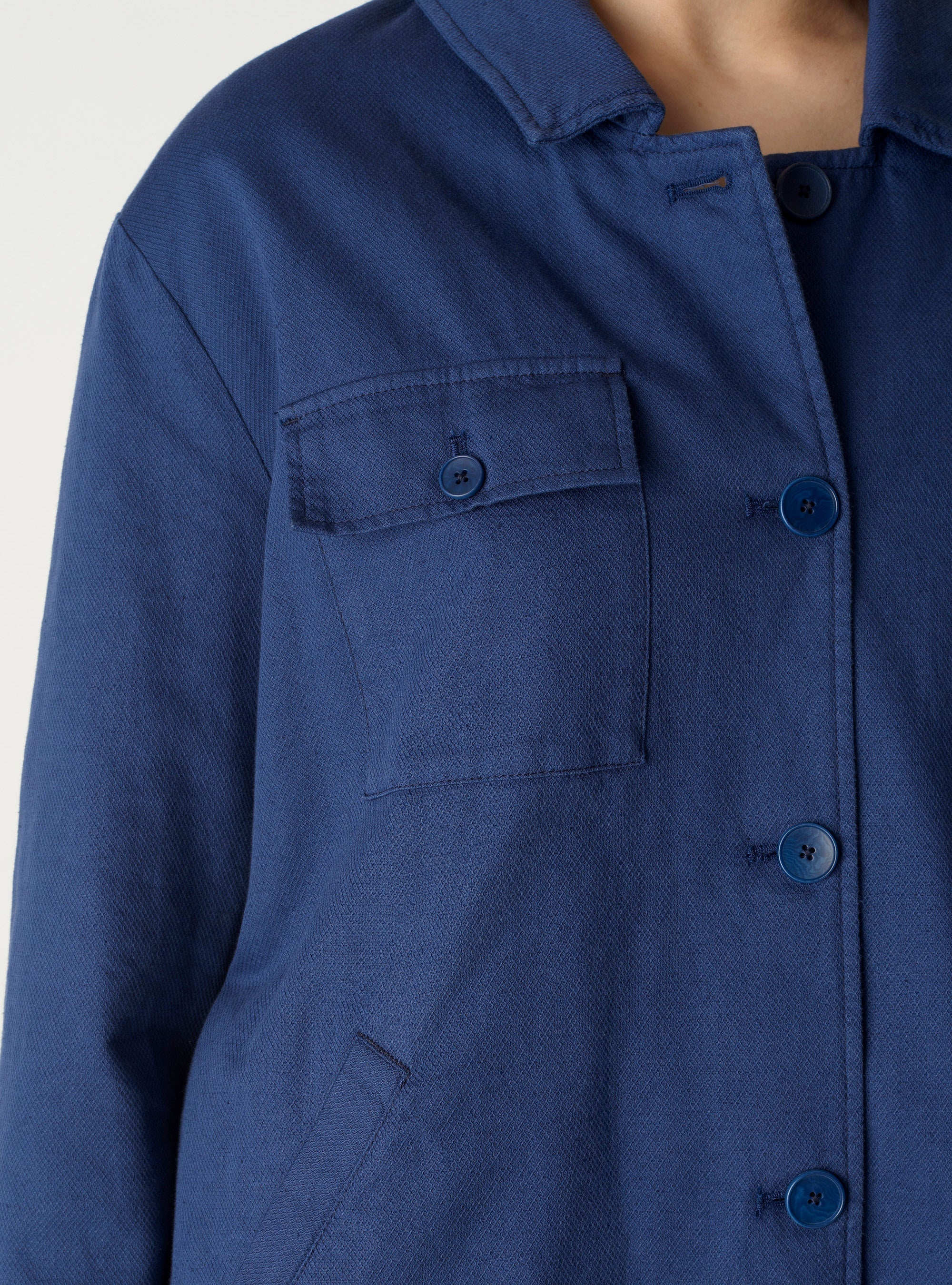 Veste Marine acoté 