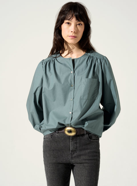 Buttoned blouse