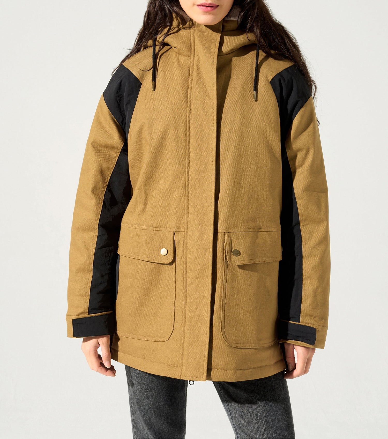 Hooded parka