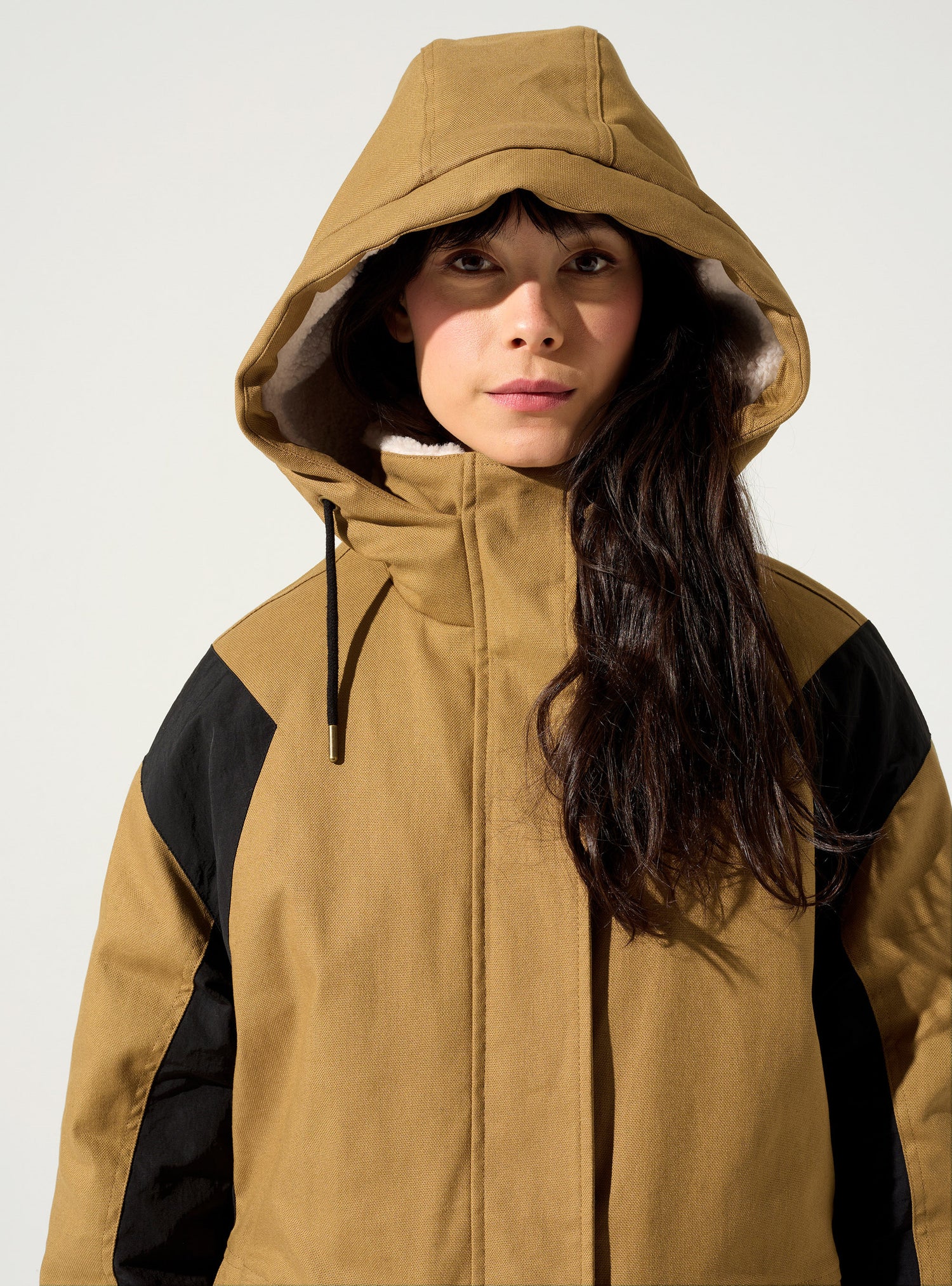 Parka à capuche