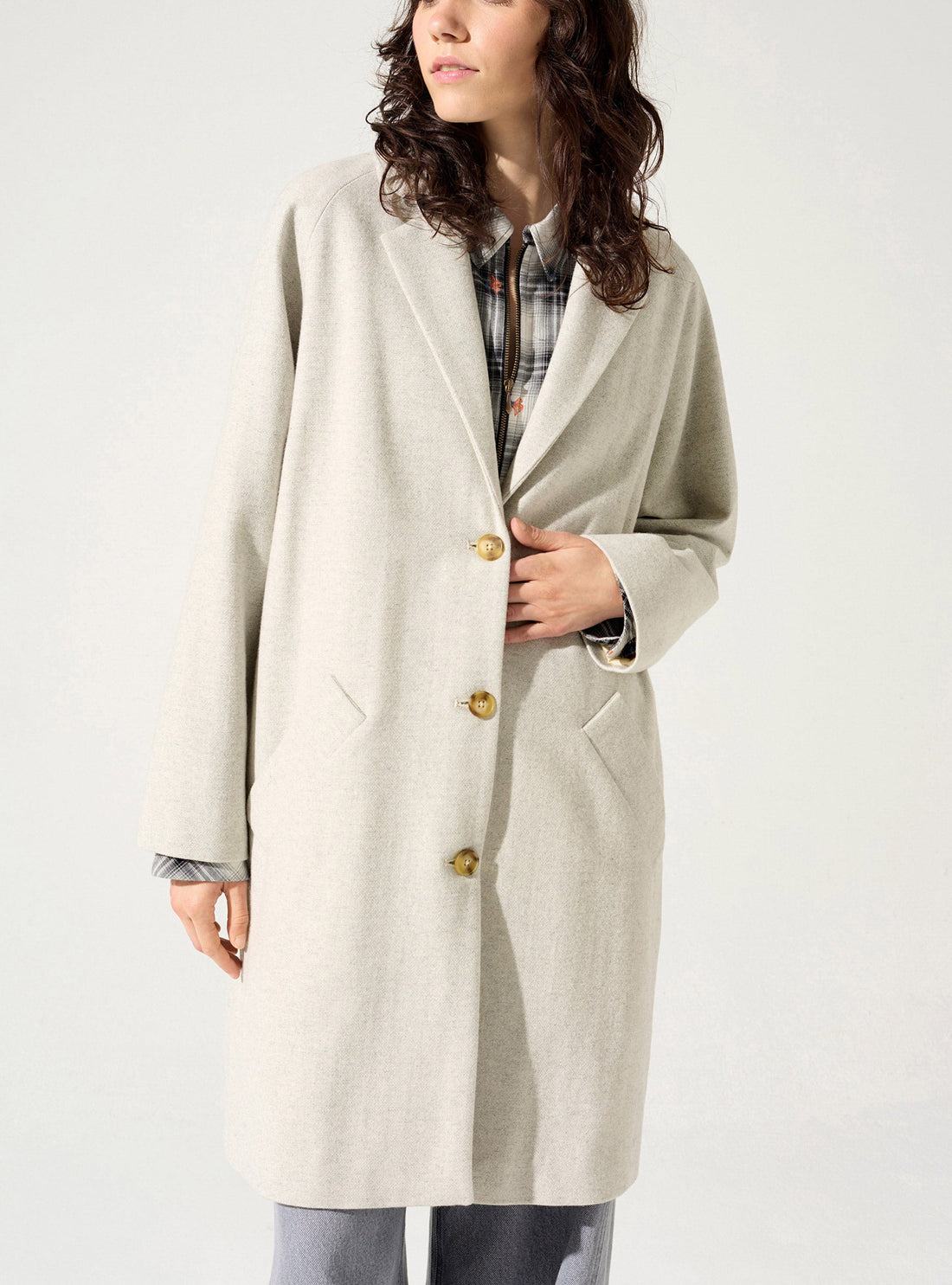 Oversized coat