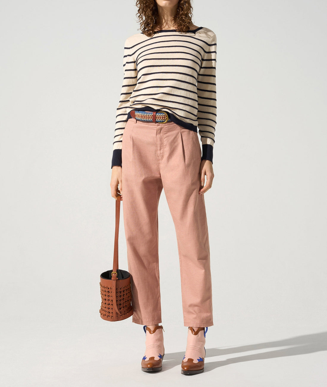 Pull marinière acoté 